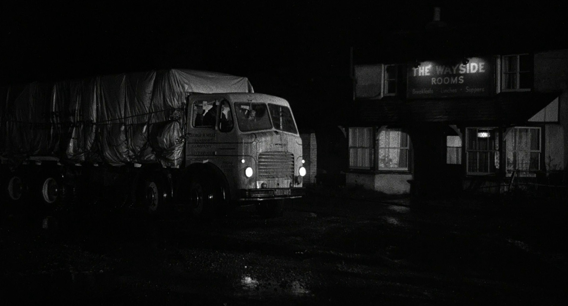 The Long Haul (1957) —  shot,  lighting
