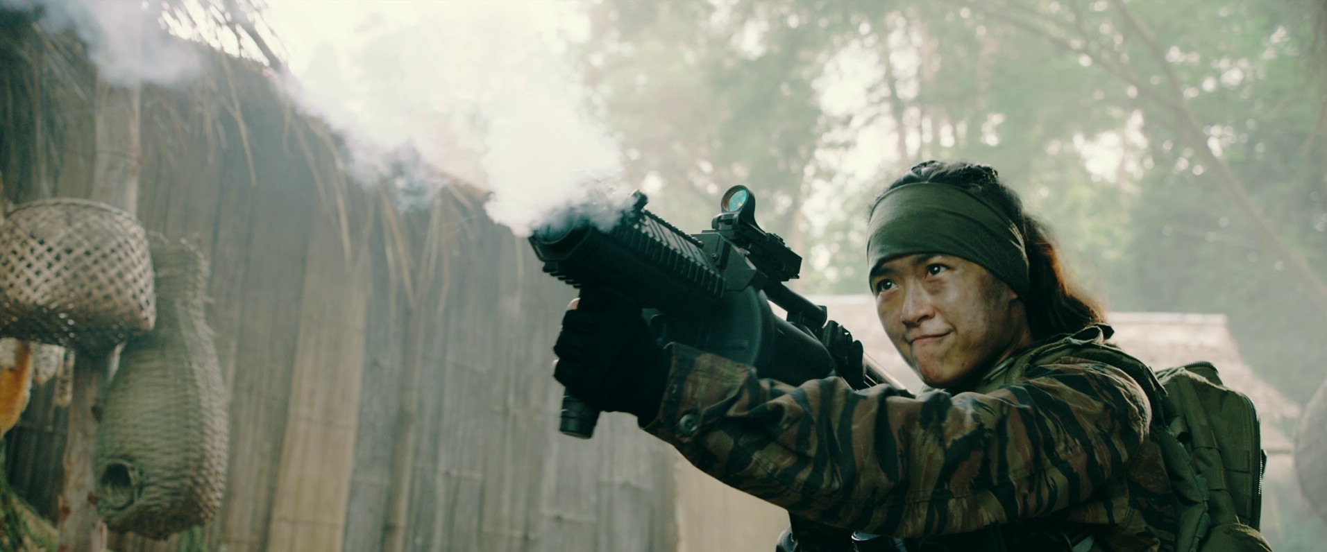 Triple Threat (2019) —  shot,  lighting