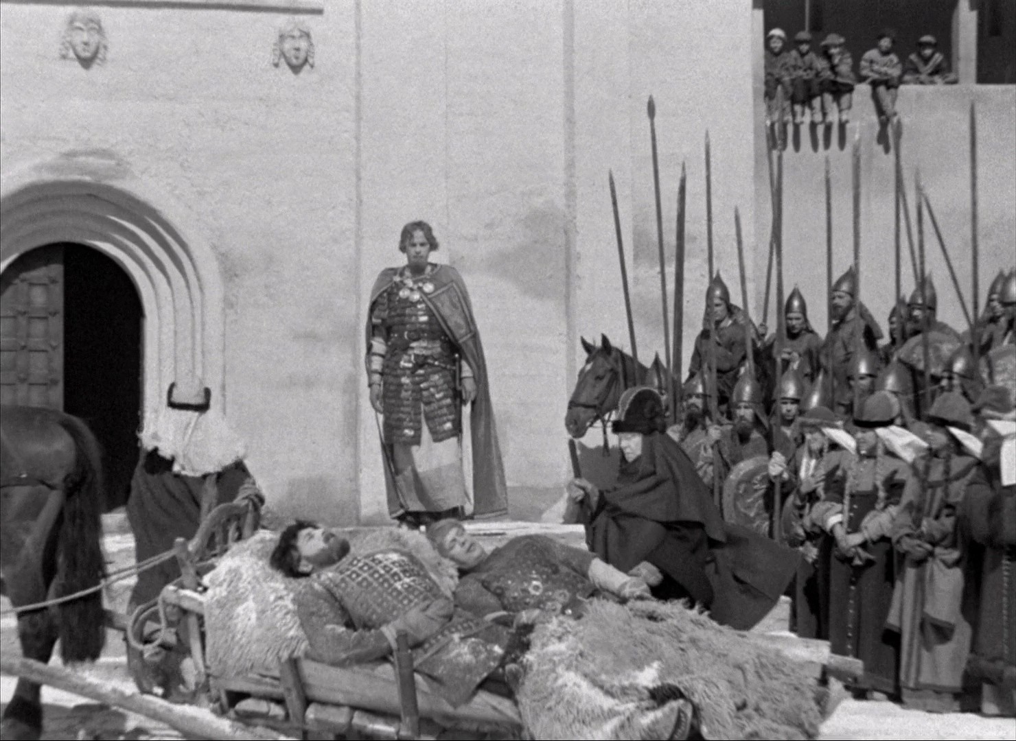 Alexander Nevsky (1950) —  shot,  lighting