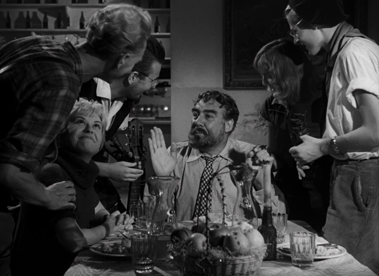 Fortunella (1958) —  shot,  lighting