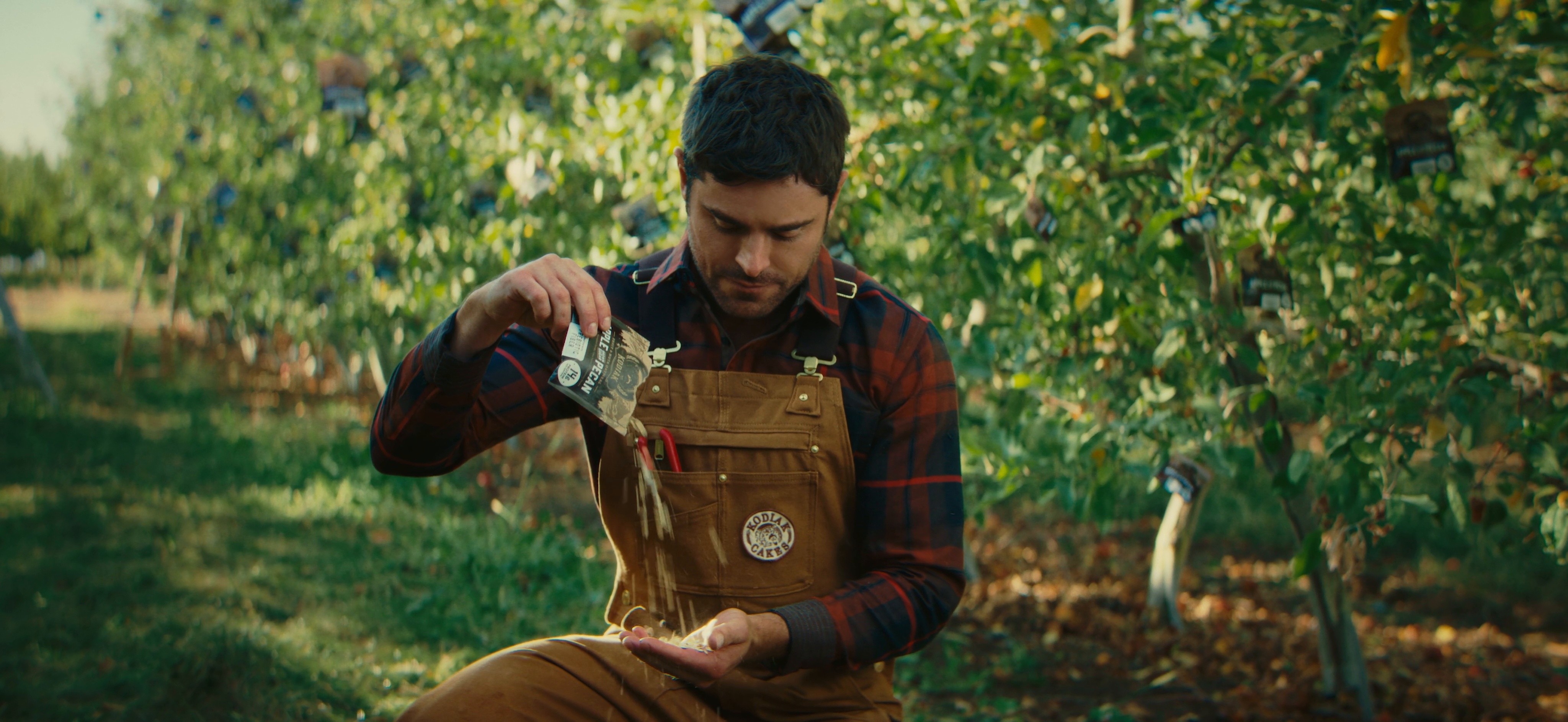 Zac Efron + Kodiak + WalMart - Limited Time Oatmeal Ad (2025) —  shot,  lighting