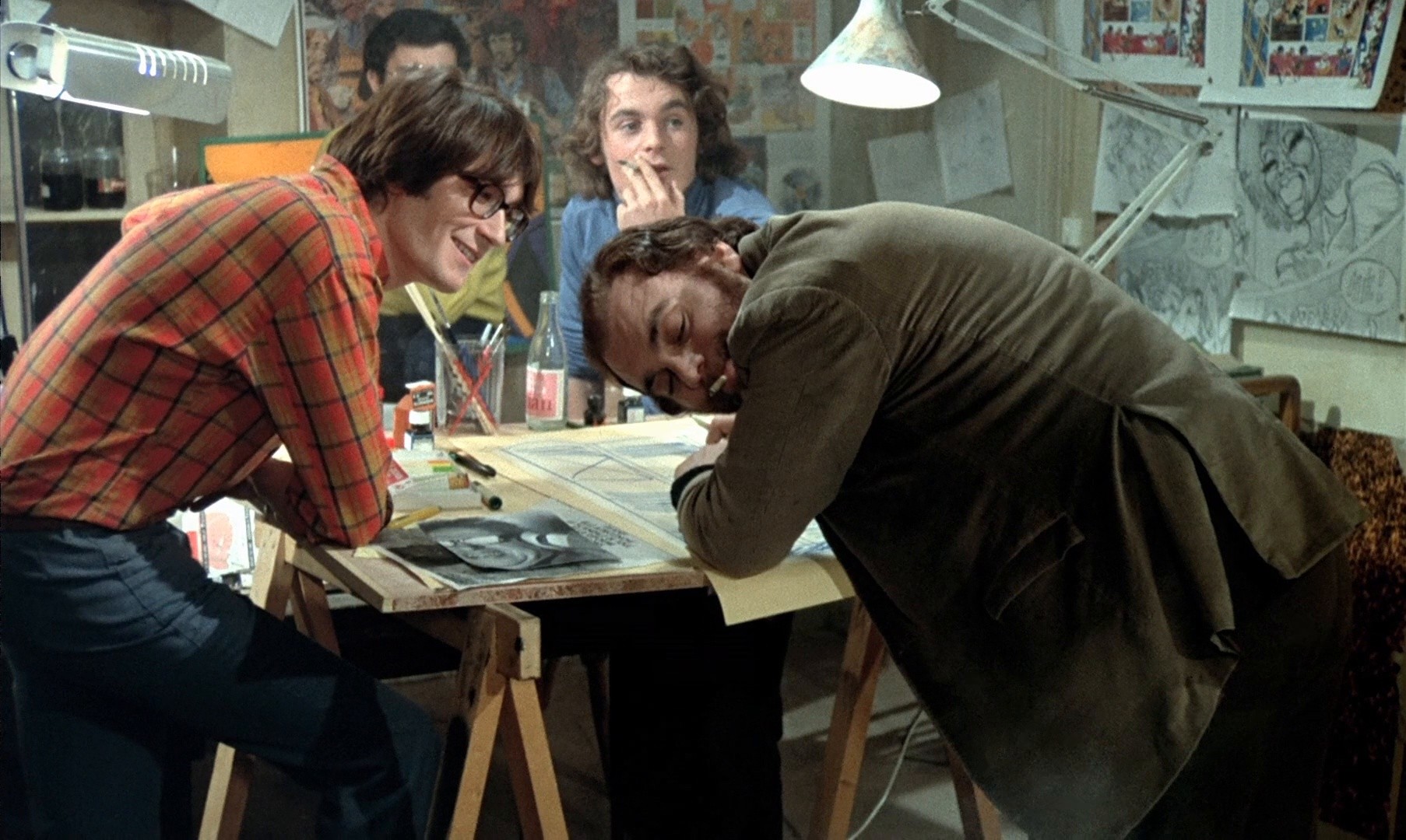 Cesar & Rosalie (1972) —  shot,  lighting