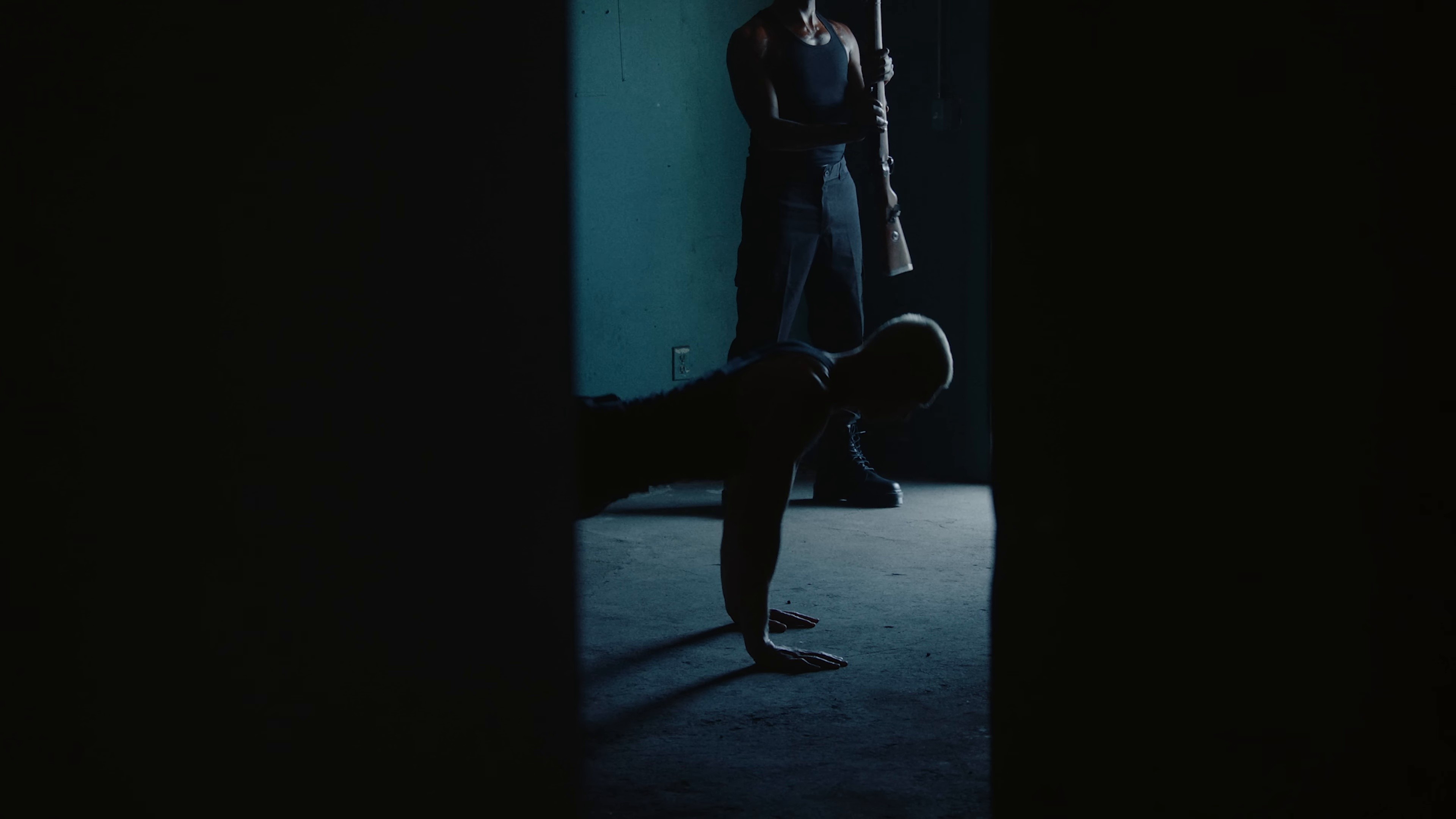 Burning Blue (2025) —  shot,  lighting