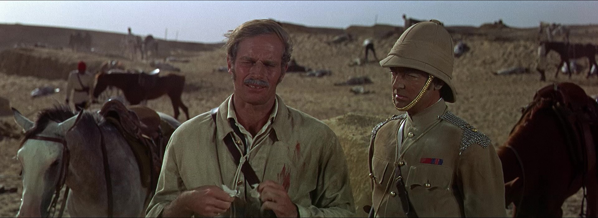 Khartoum (1966) —  shot,  lighting