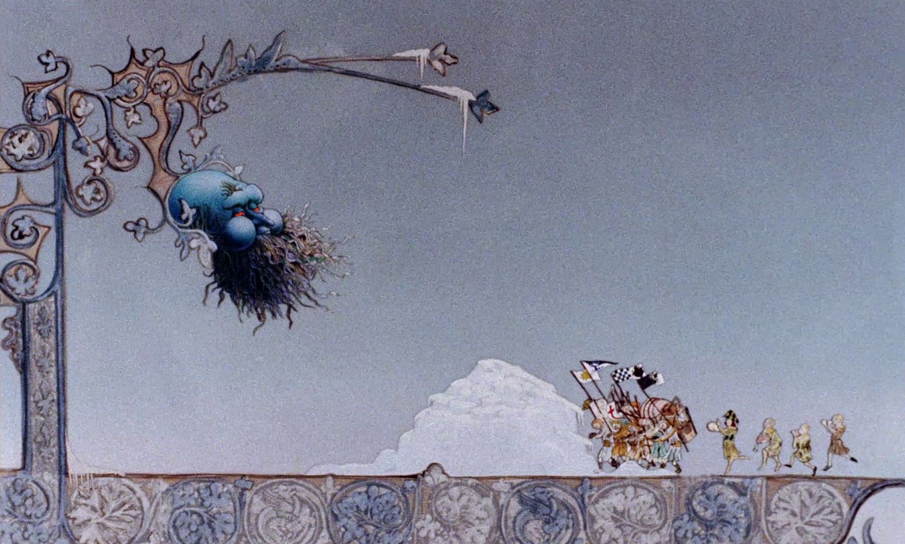 Monty Python and the Holy Grail (1975) —  shot,  lighting