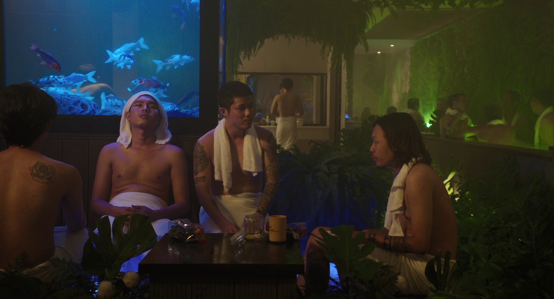 Inside the Yellow Cocoon Shell (2023) —  shot,  lighting