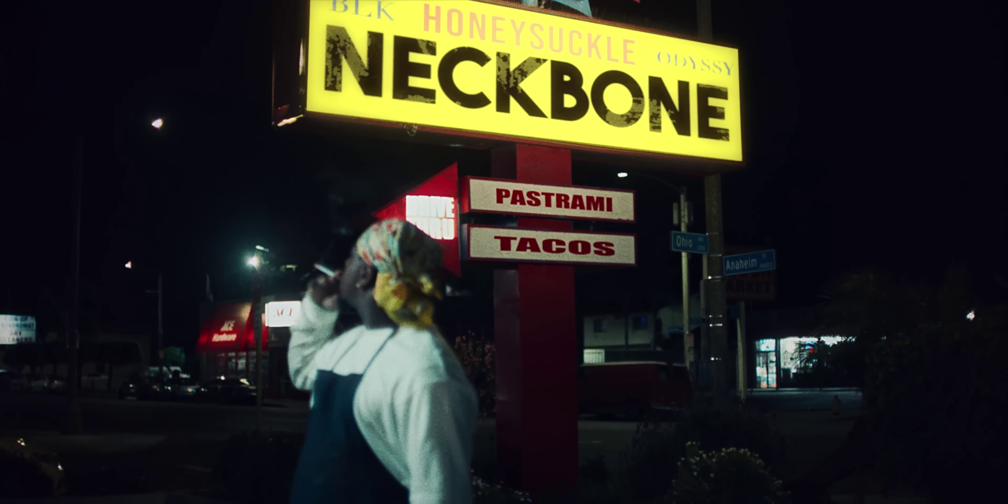 HONEYSUCKLE NECKBONE (2023) —  shot,  lighting