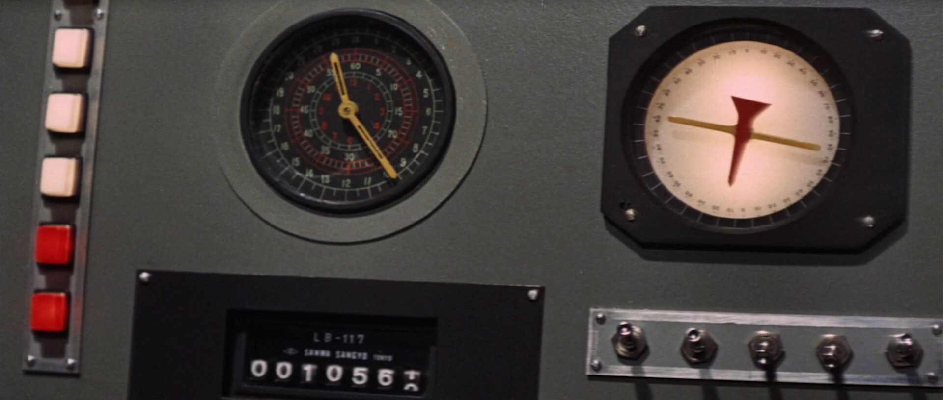 Monster Zero (1965) —  shot,  lighting