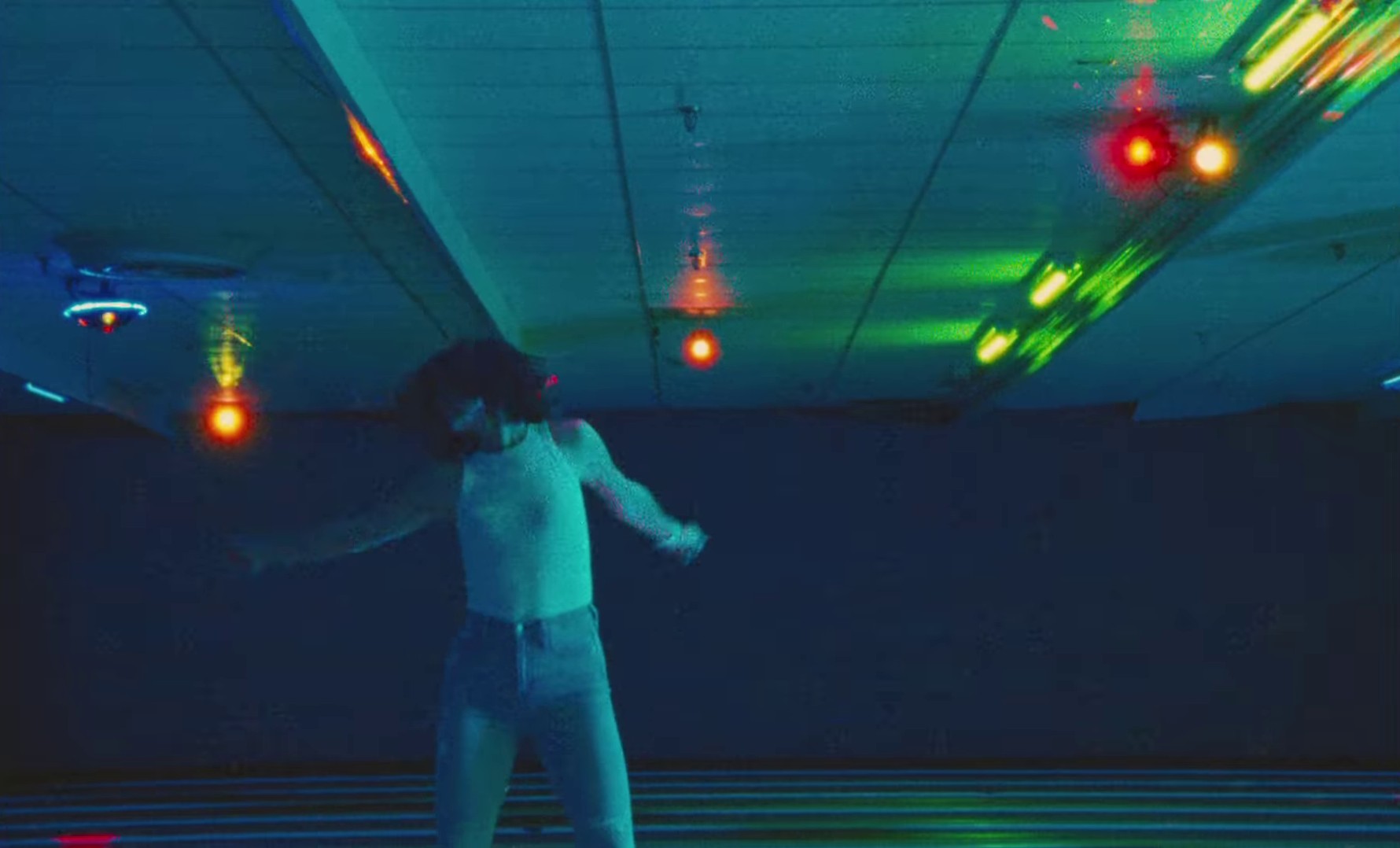 I Don't Wanna Talk (I Just Wanna Dance) (2021) —  shot,  lighting