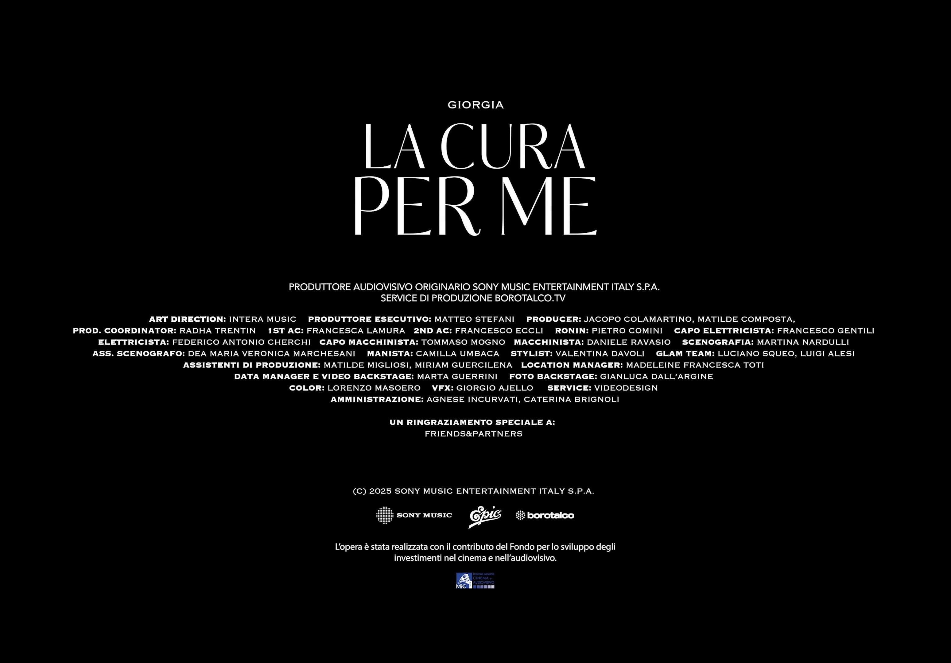 LA CURA PER ME (2025) —  shot,  lighting