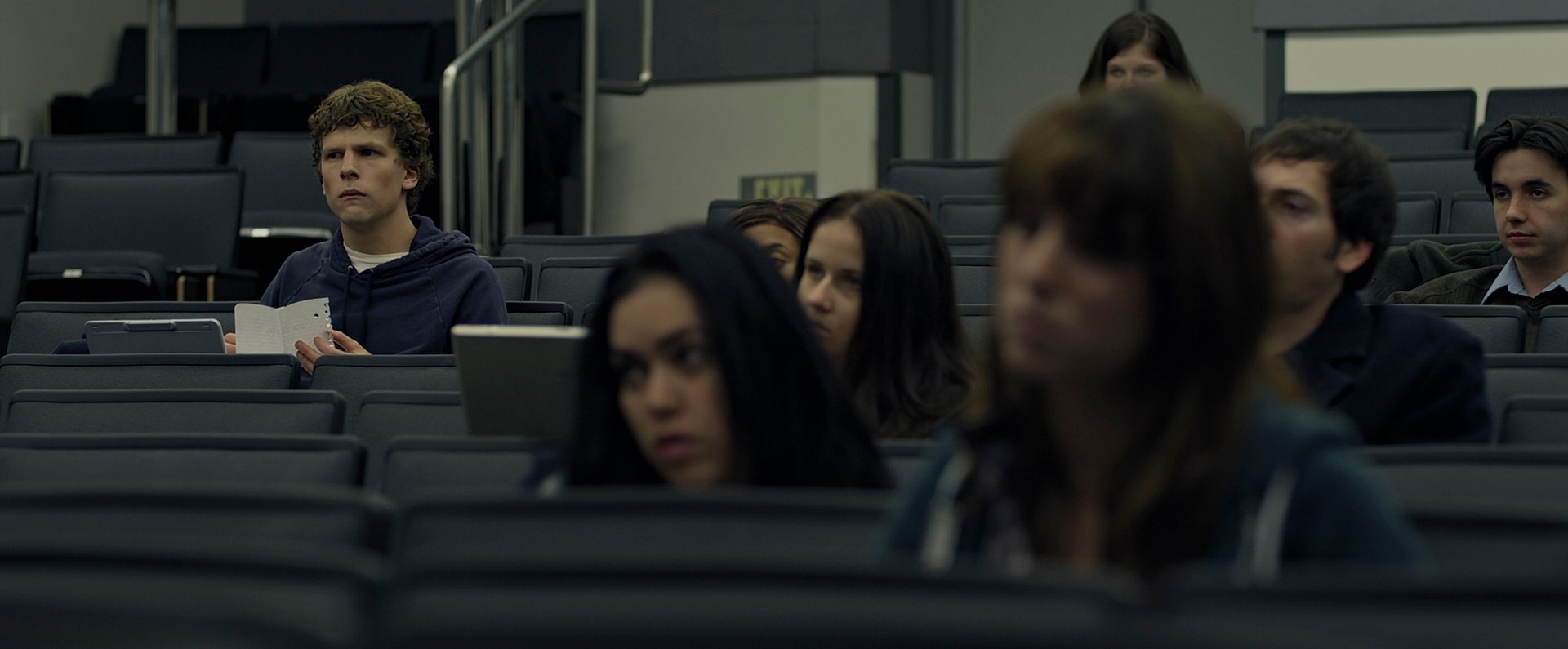 The Social Network (2010) —  shot,  lighting