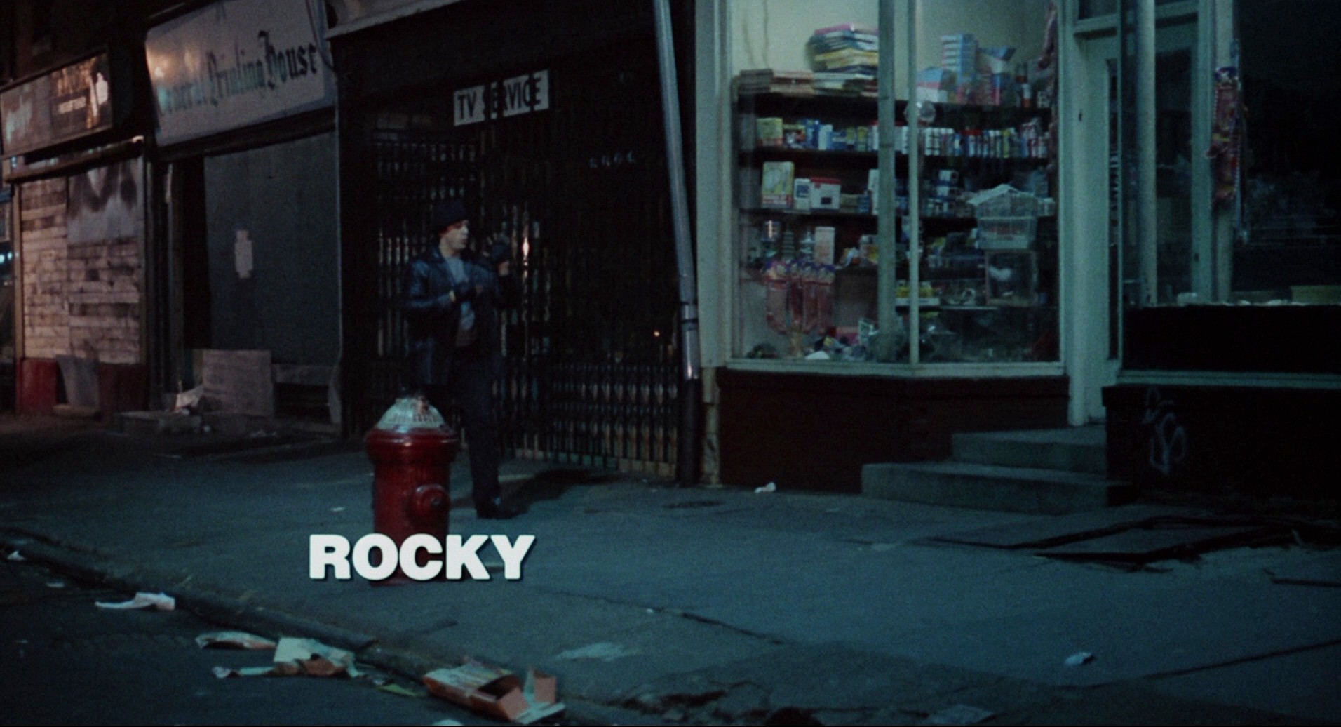 Rocky (1976) —  shot,  lighting