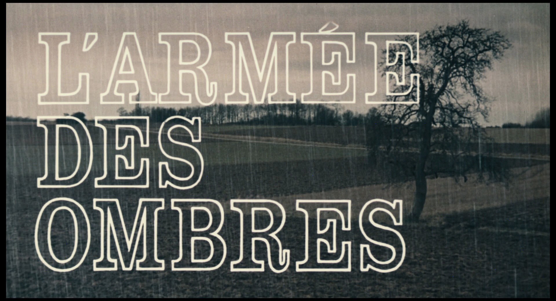 Army of Shadows (1969) —  shot,  lighting