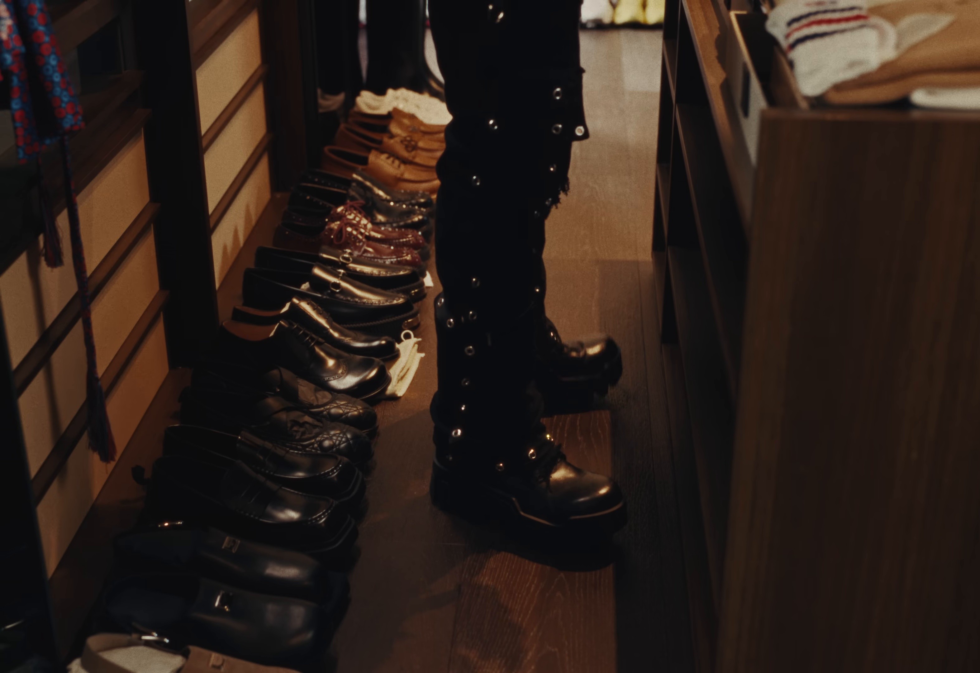 HIM ALL ALONG (2024) —  shot,  lighting