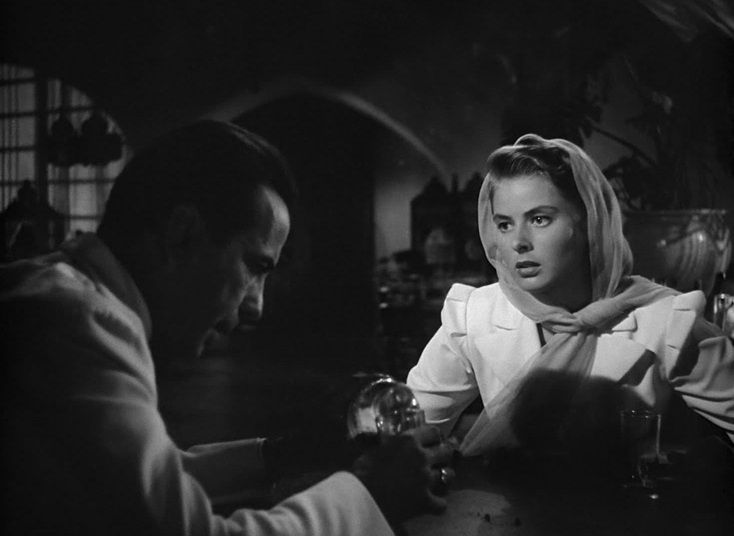 Casablanca (1942) —  shot,  lighting