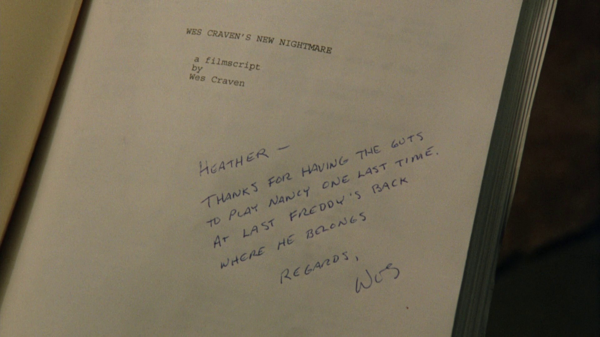 New Nightmare (1994) —  shot,  lighting