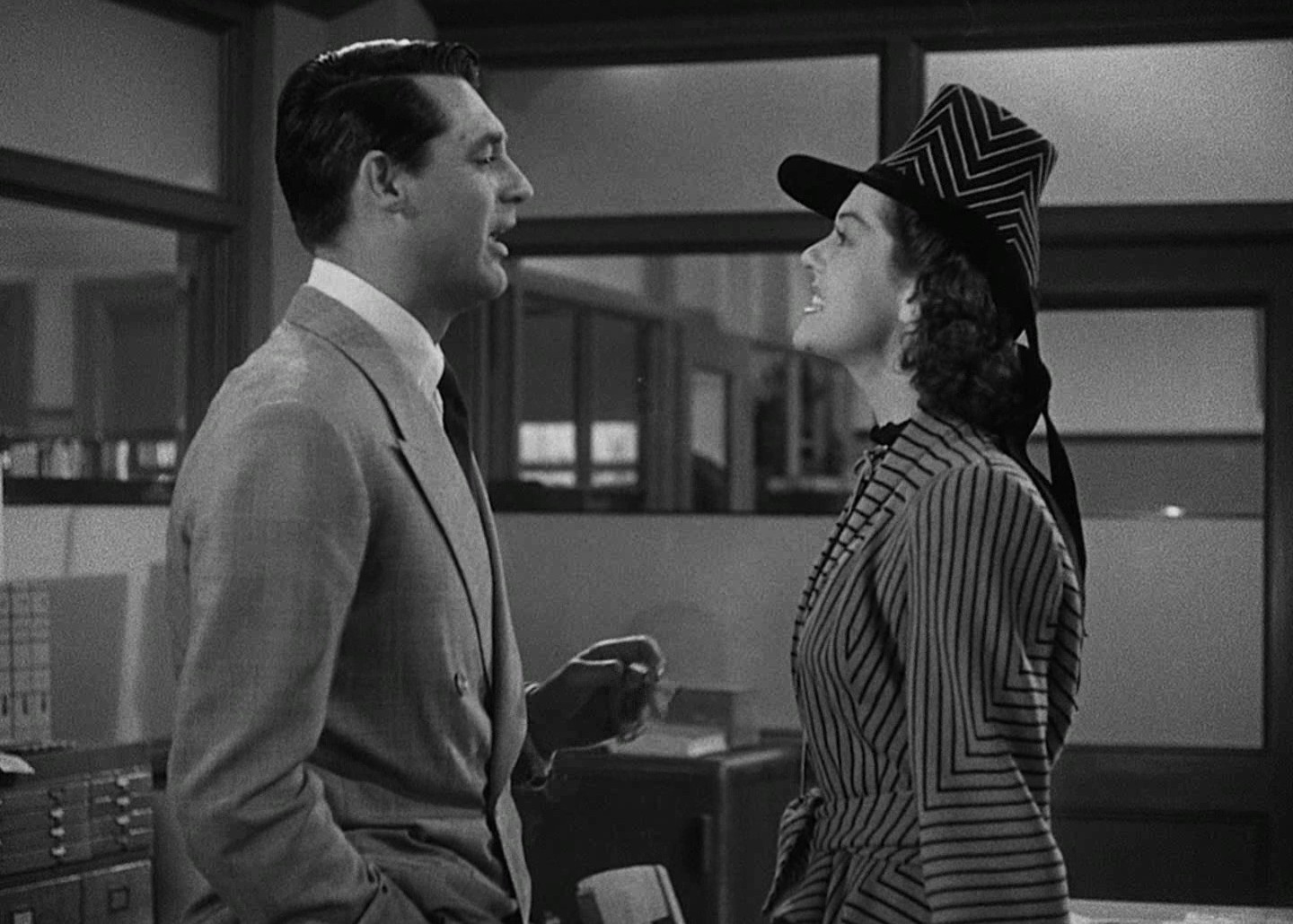 His Girl Friday (1940) —  shot,  lighting