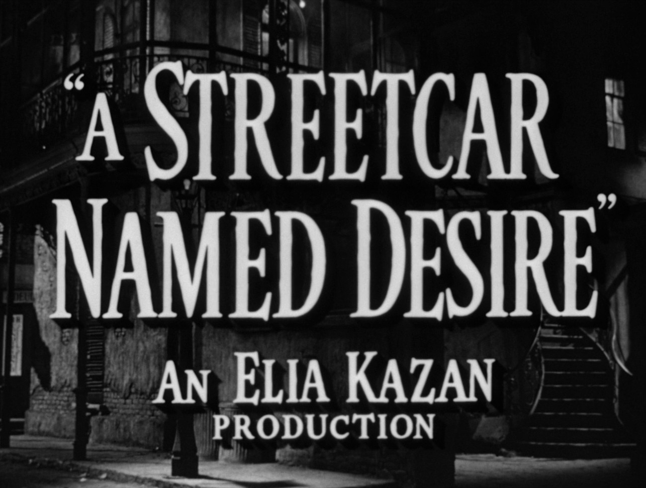 A Streetcar Named Desire (1951) —  shot,  lighting