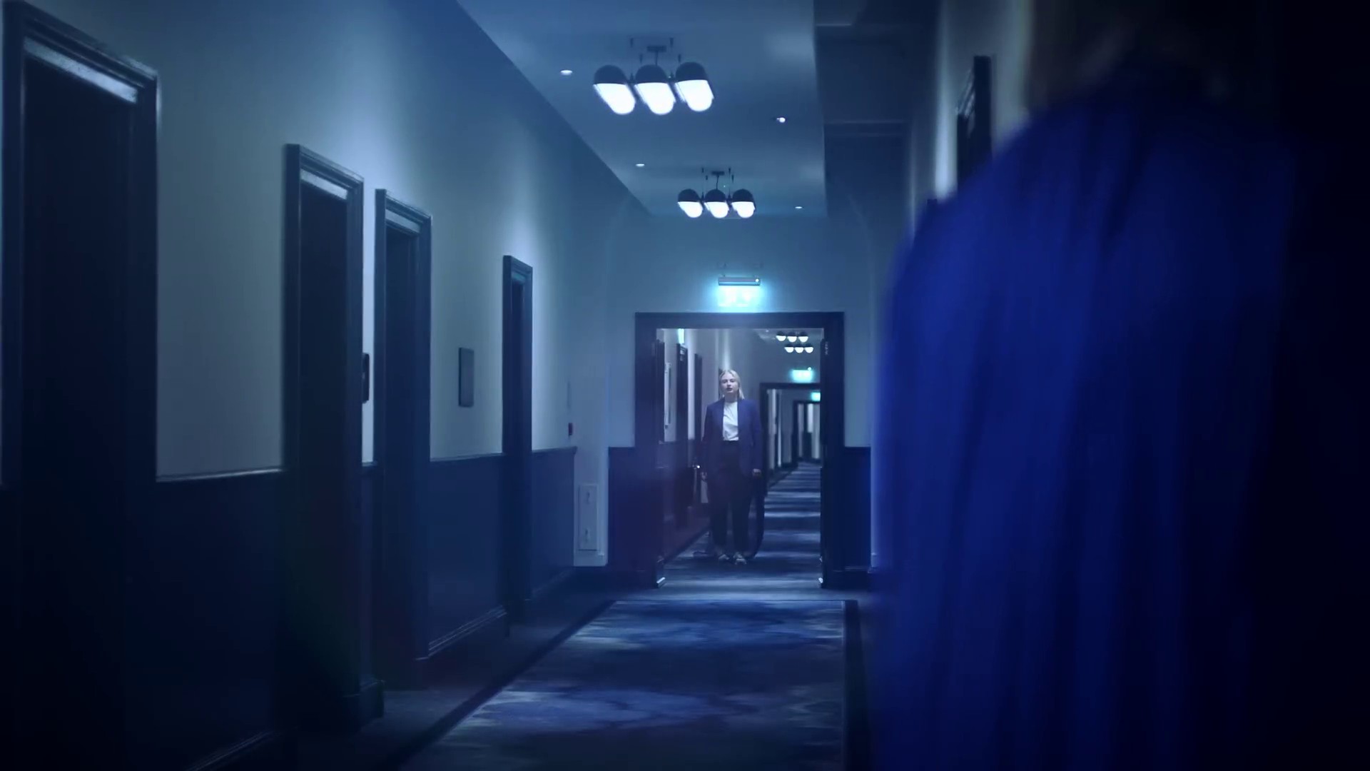 Hotel Corridors (2022) —  shot,  lighting