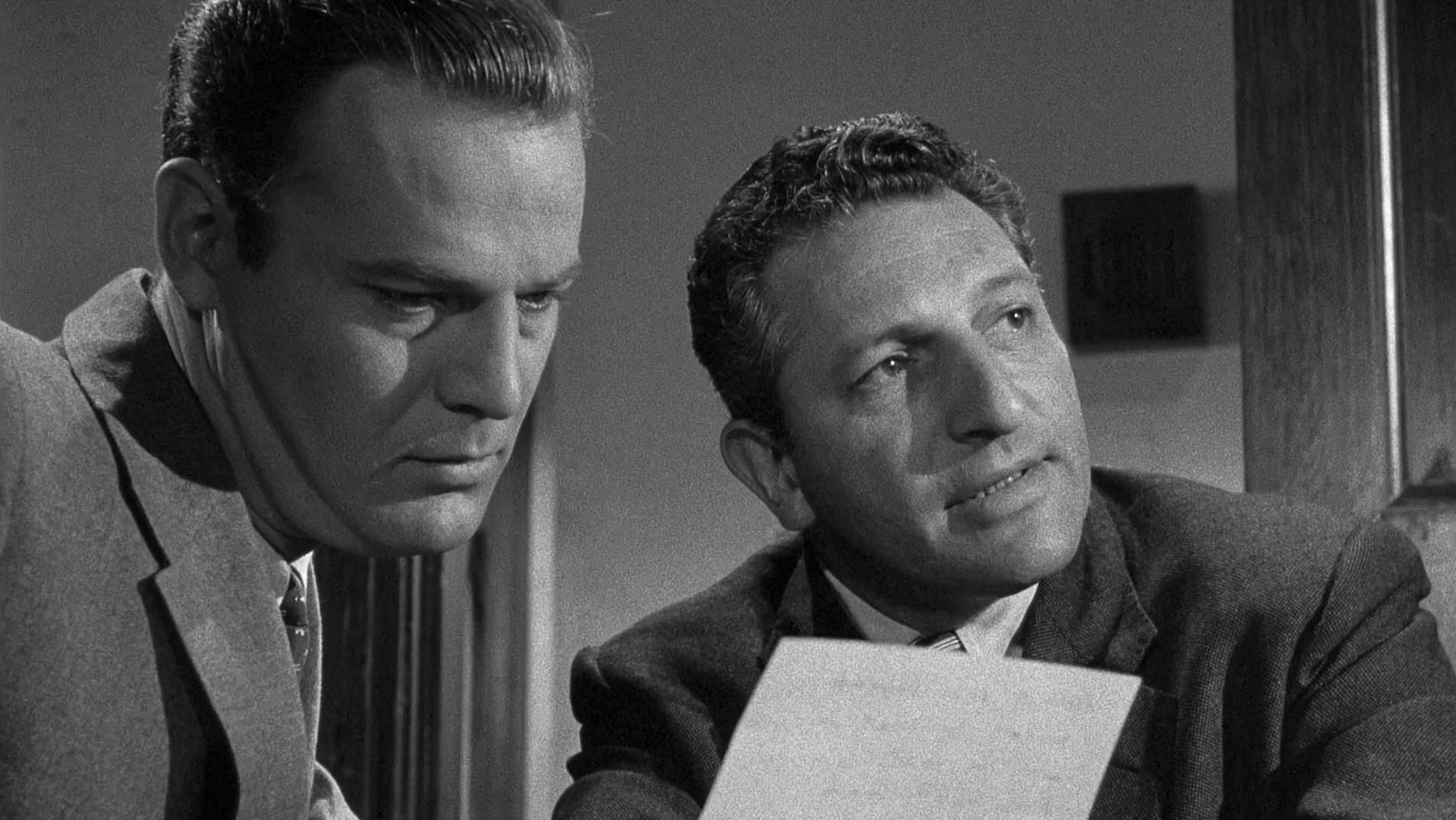 The Wrong Man (1957) —  shot,  lighting