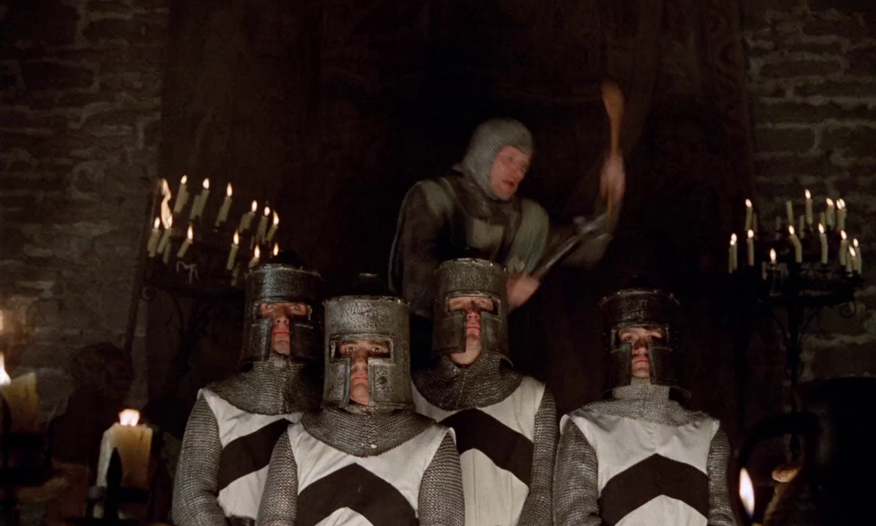 Monty Python and the Holy Grail (1975) —  shot,  lighting