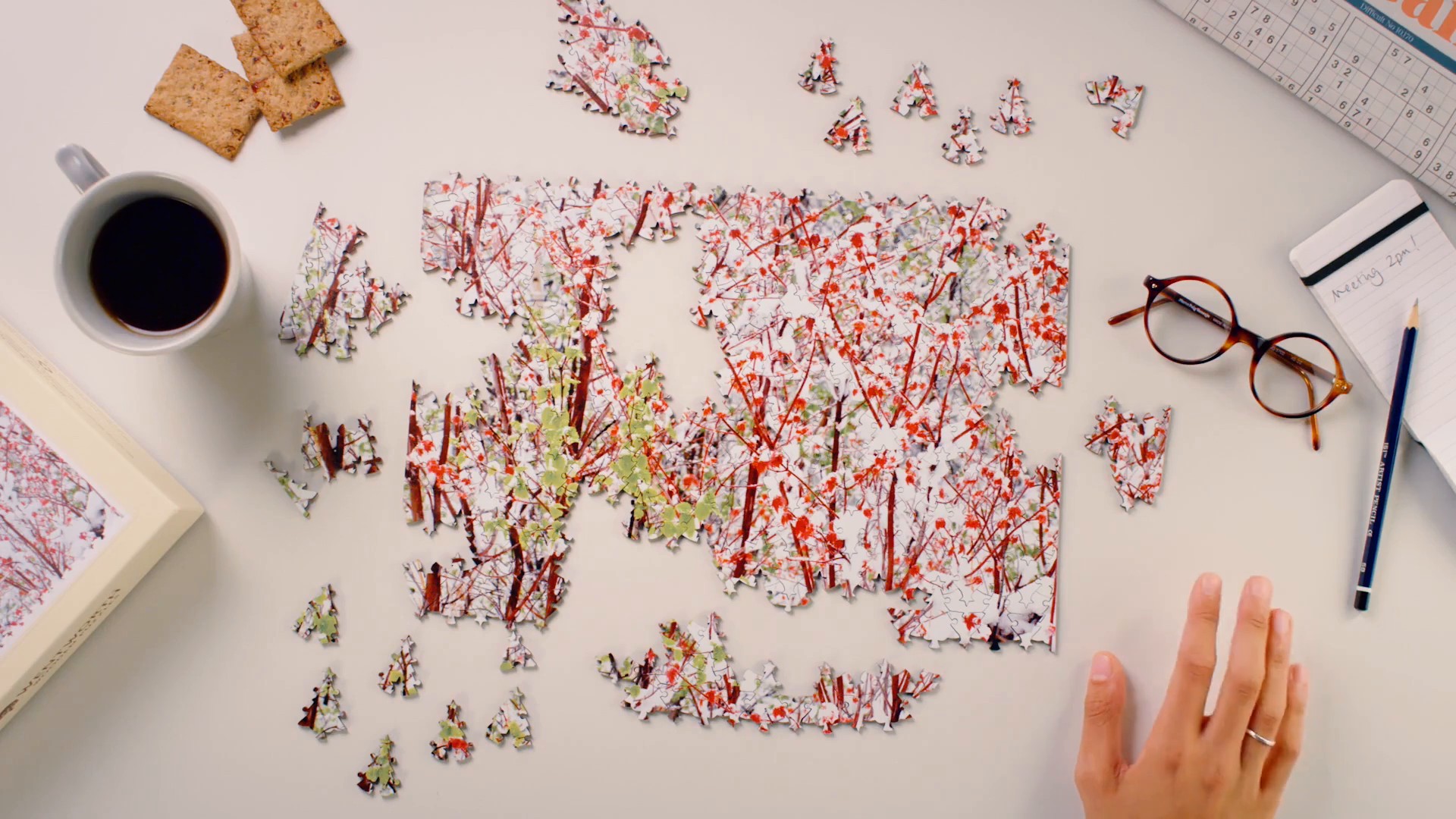 Wentworth Wooden Puzzles TVC (2018) —  shot,  lighting