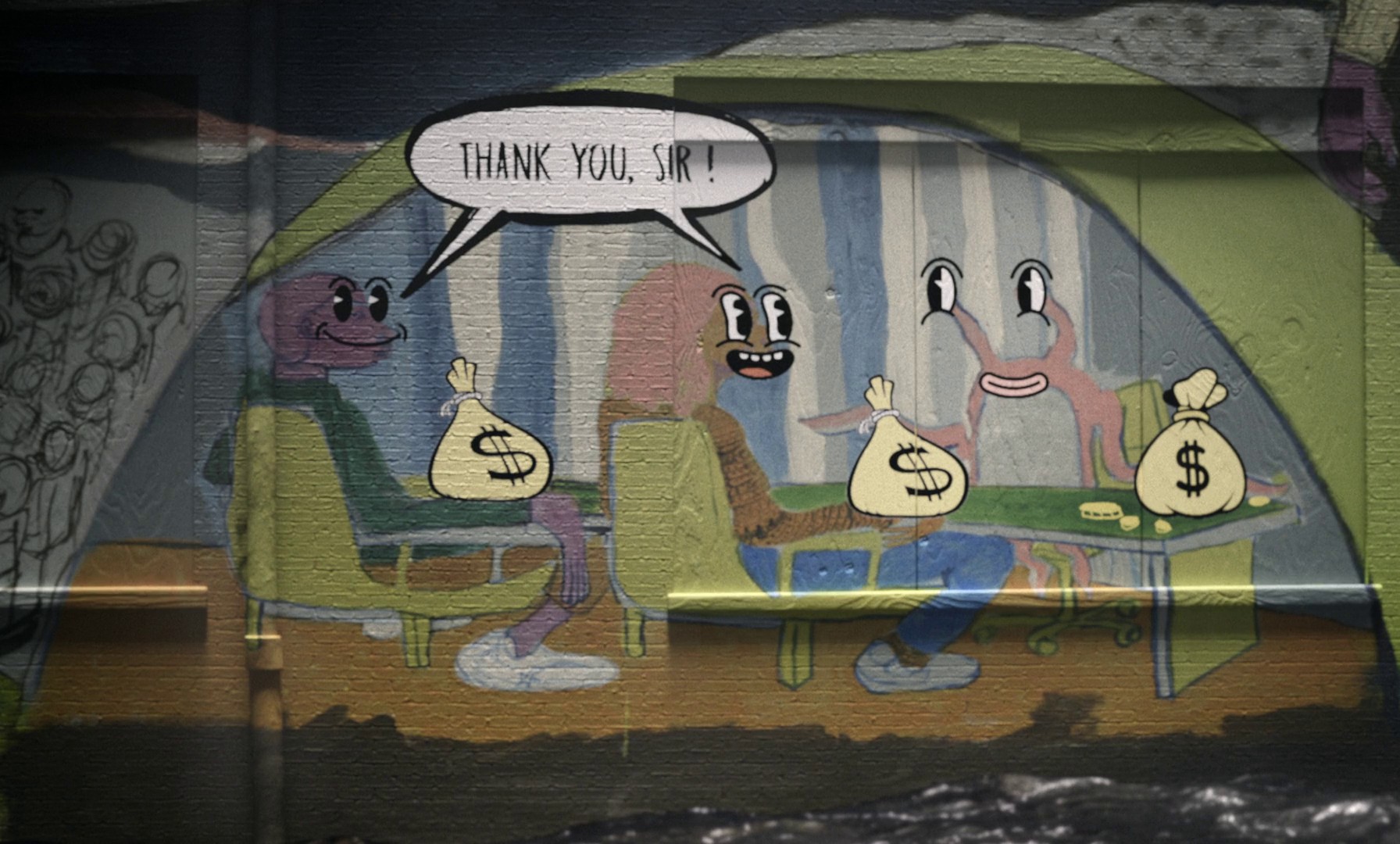 Landscape with Invisible Hand (2023) —  shot,  lighting