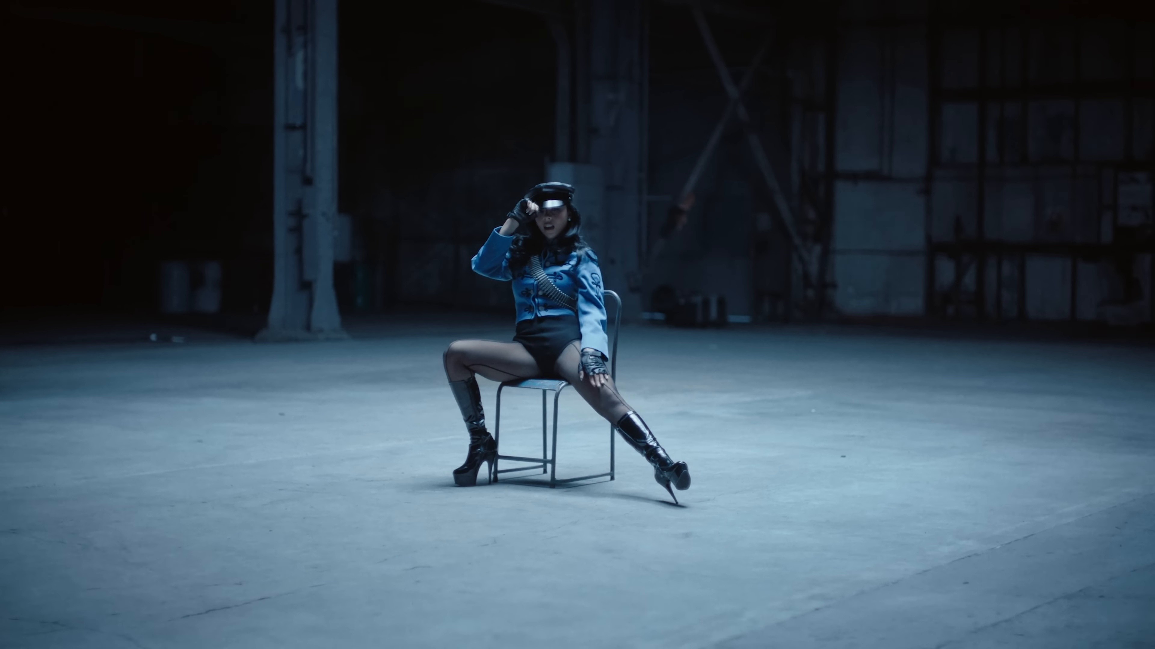 Burning Blue (2025) —  shot,  lighting