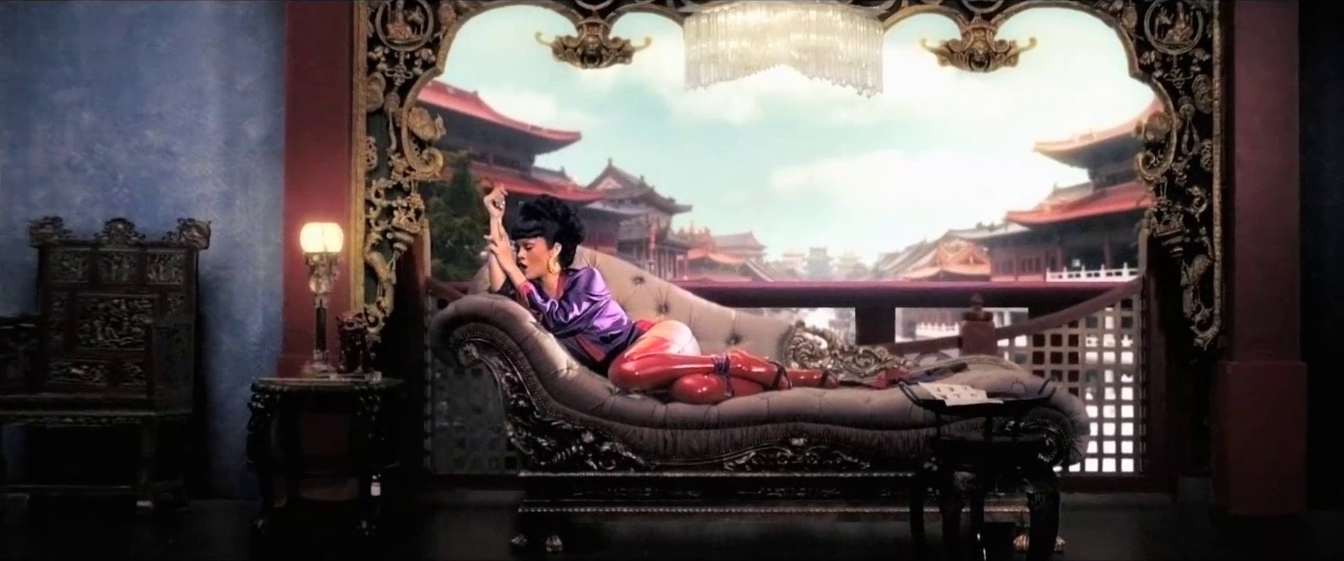 Princess Of China (2012) —  shot,  lighting