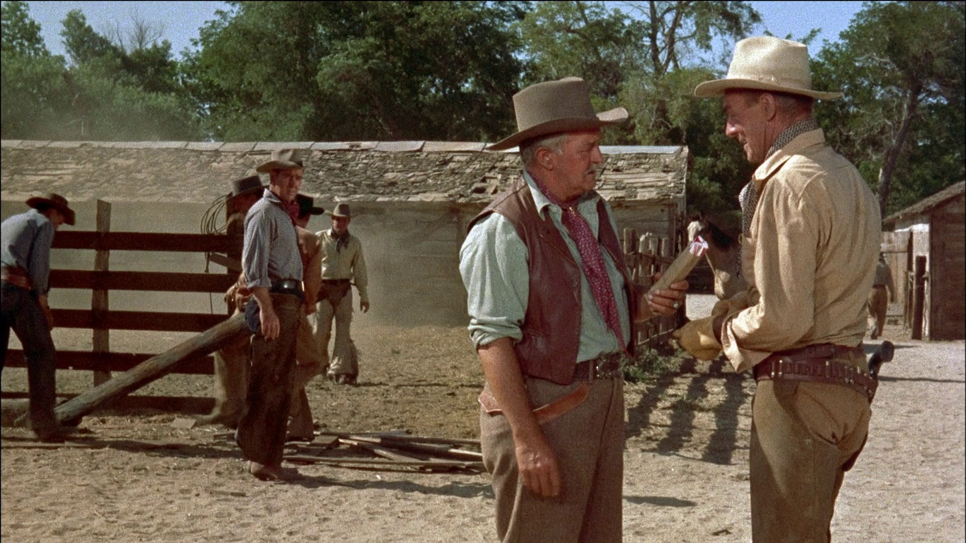 The Tall T (1957) —  shot,  lighting