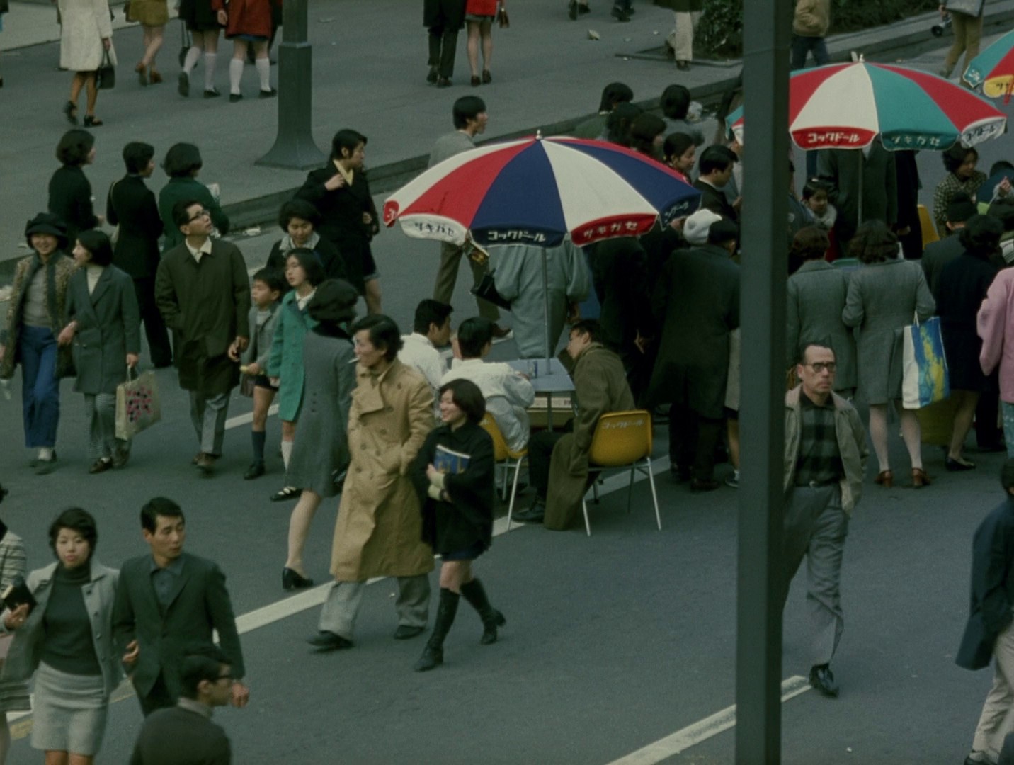 Throw Away Your Books, Rally in the Streets (1971) —  shot,  lighting