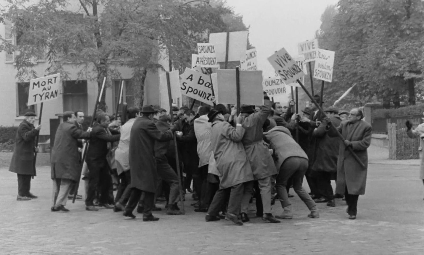 Les gorilles (1964) —  shot,  lighting