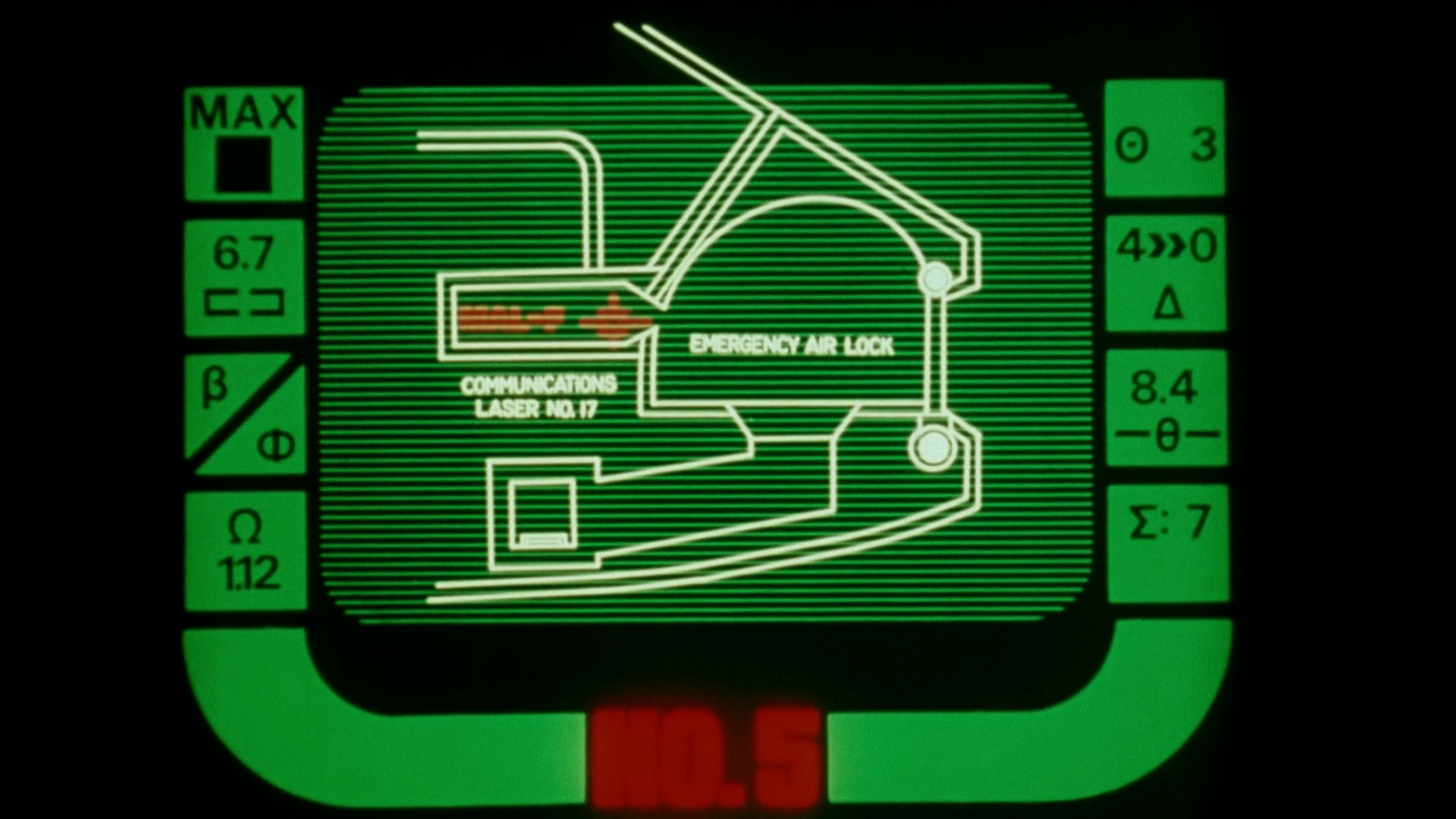 Dark Star (1974) —  shot,  lighting