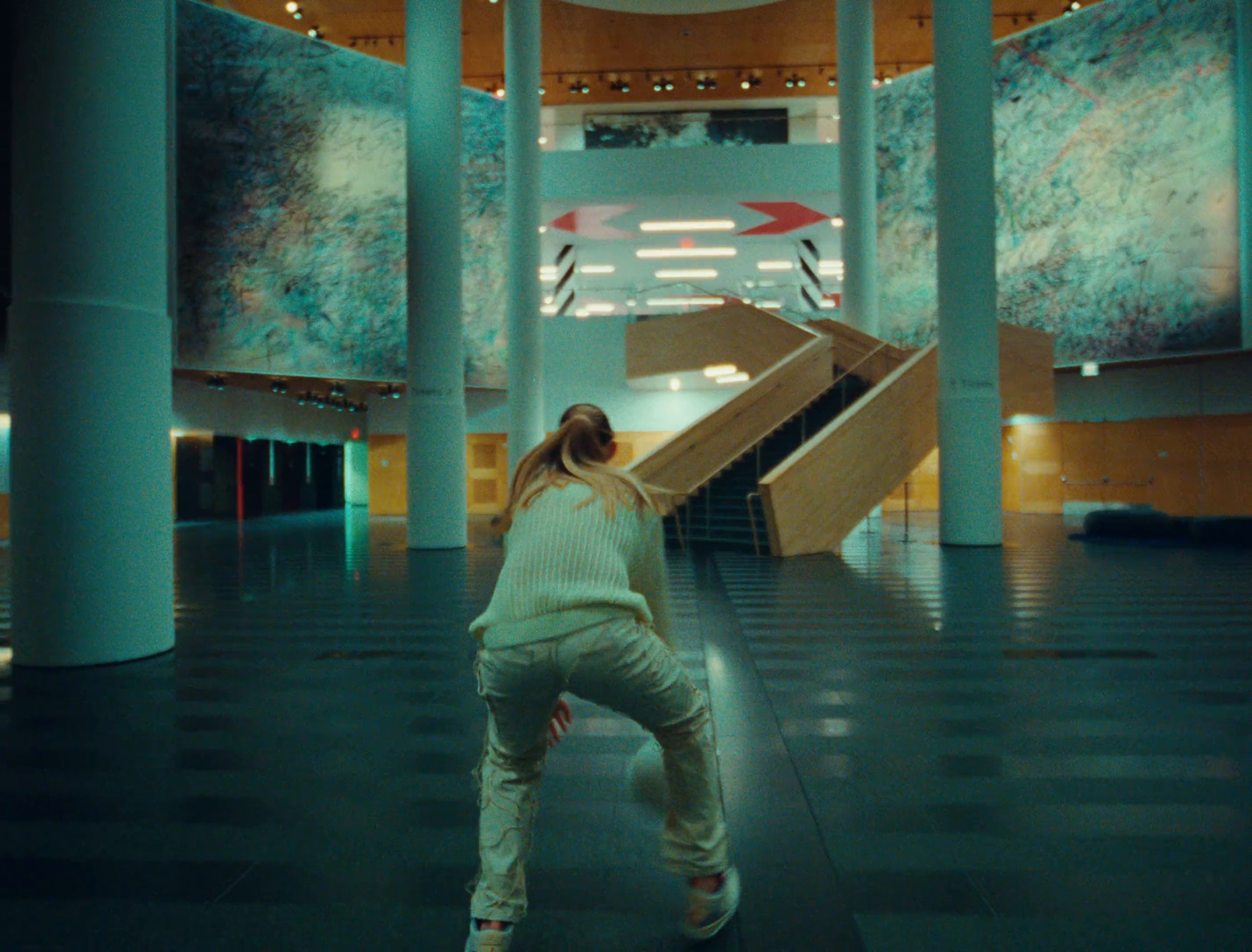 SFMOMA: GET IN THE GAME, FEATURING PAIGE BUECKERS (Director's Cut) (2024) —  shot,  lighting