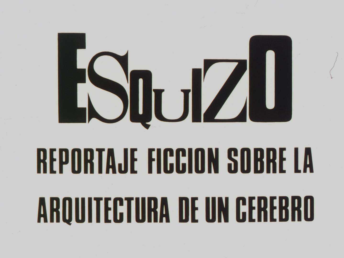 Esquizo (1992) —  shot,  lighting