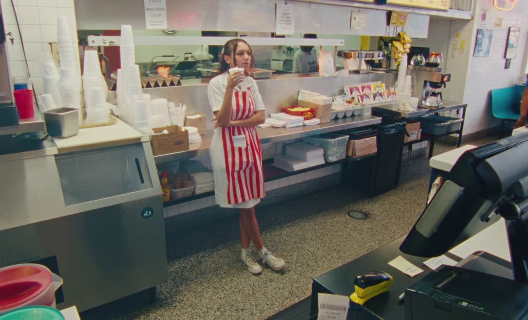 I Don't Wanna Talk (I Just Wanna Dance) (2021) —  shot,  lighting