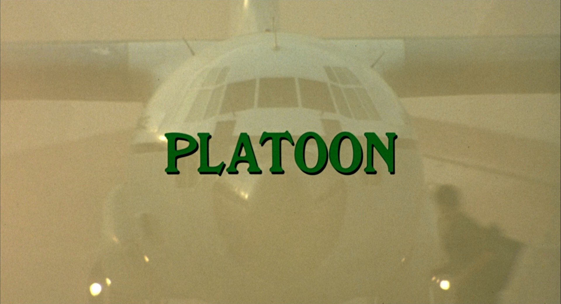 Platoon (1986) —  shot,  lighting