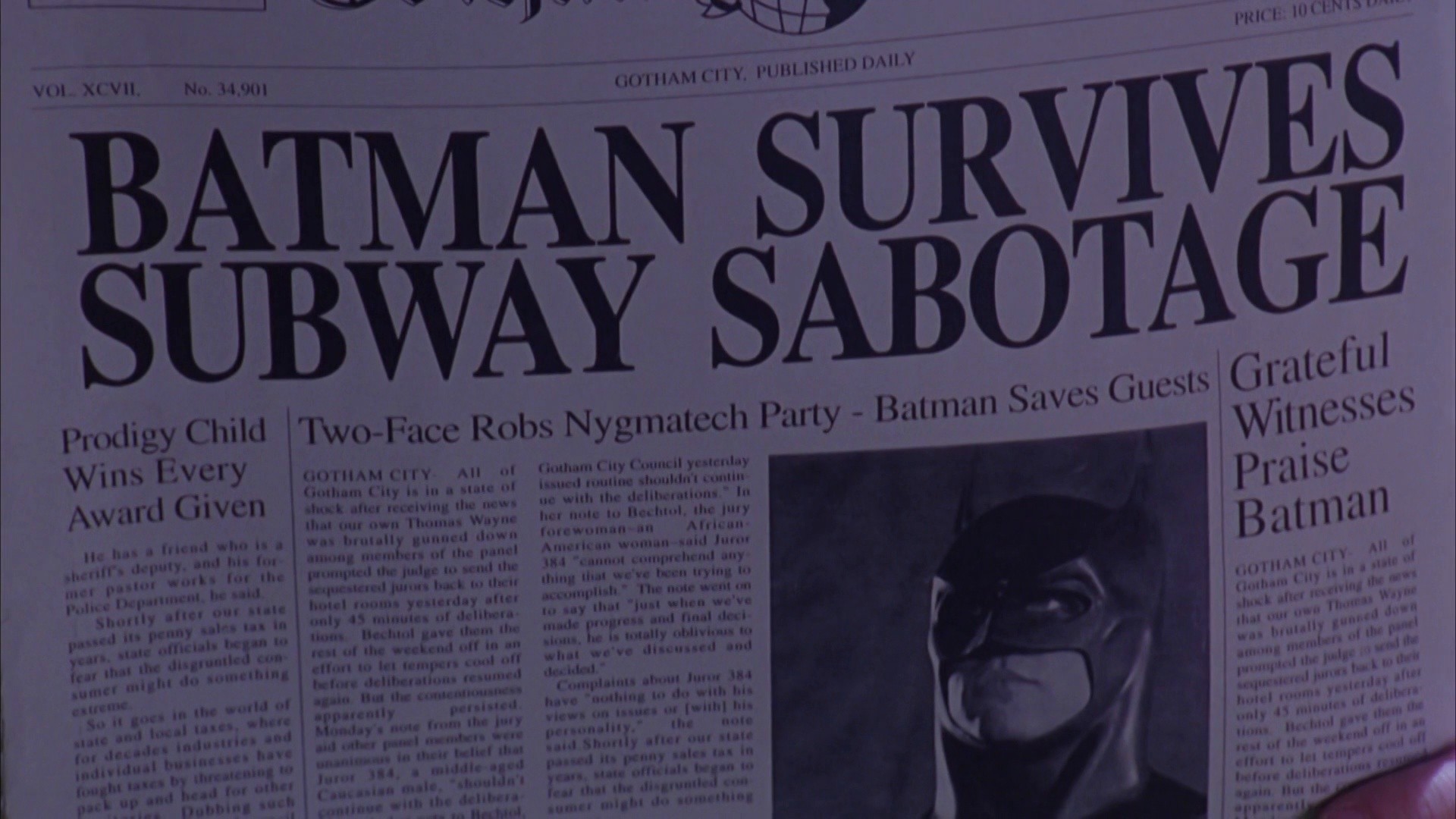 Batman Forever (1995) —  shot,  lighting