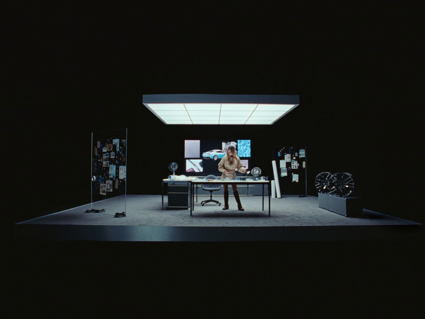 Ford "Sydney Sweeney x Mustang GT" (2024) —  shot,  lighting