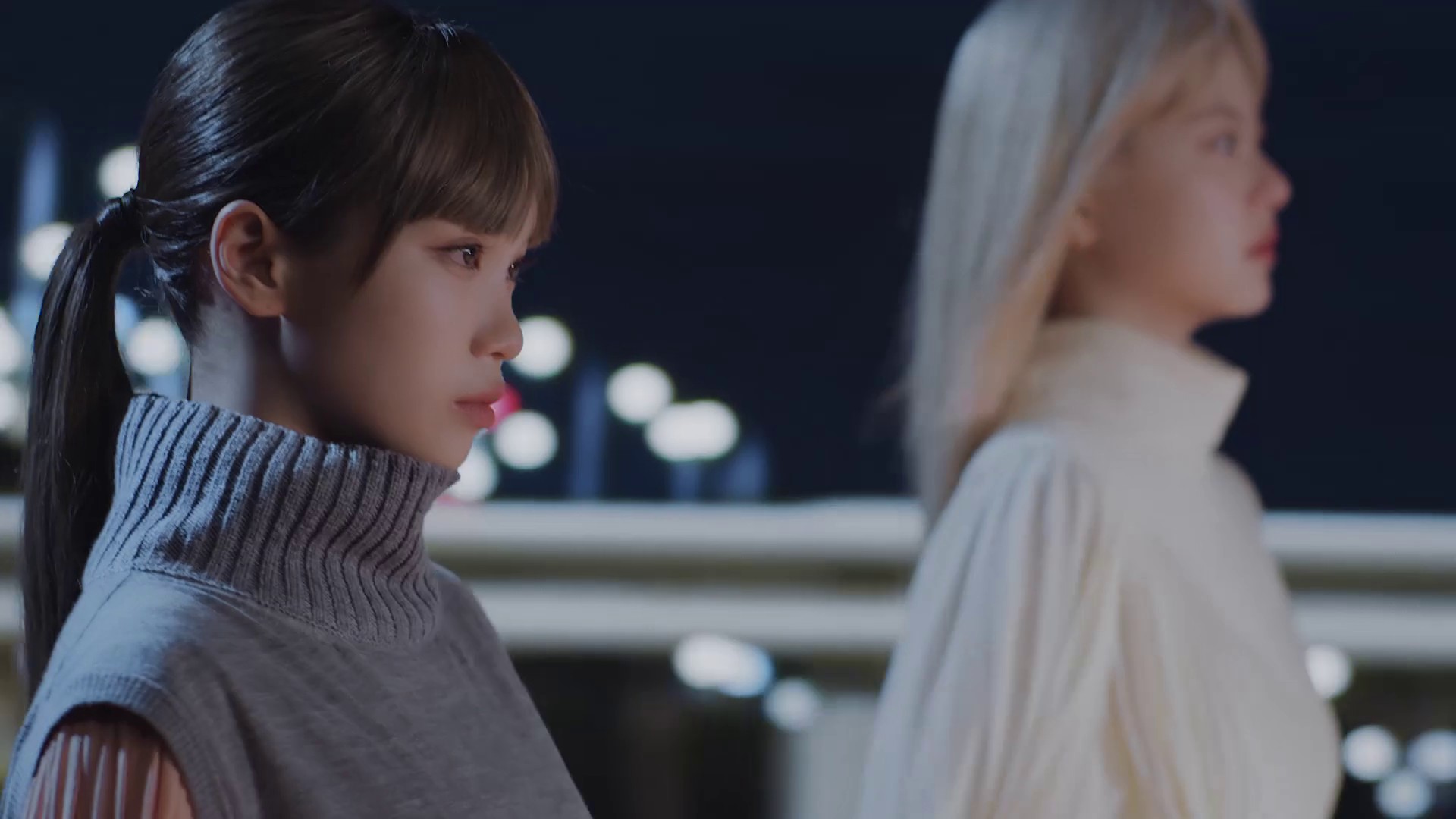 LOUIS VUITTON x LE SSERAFIM Commercial (2023) —  shot,  lighting