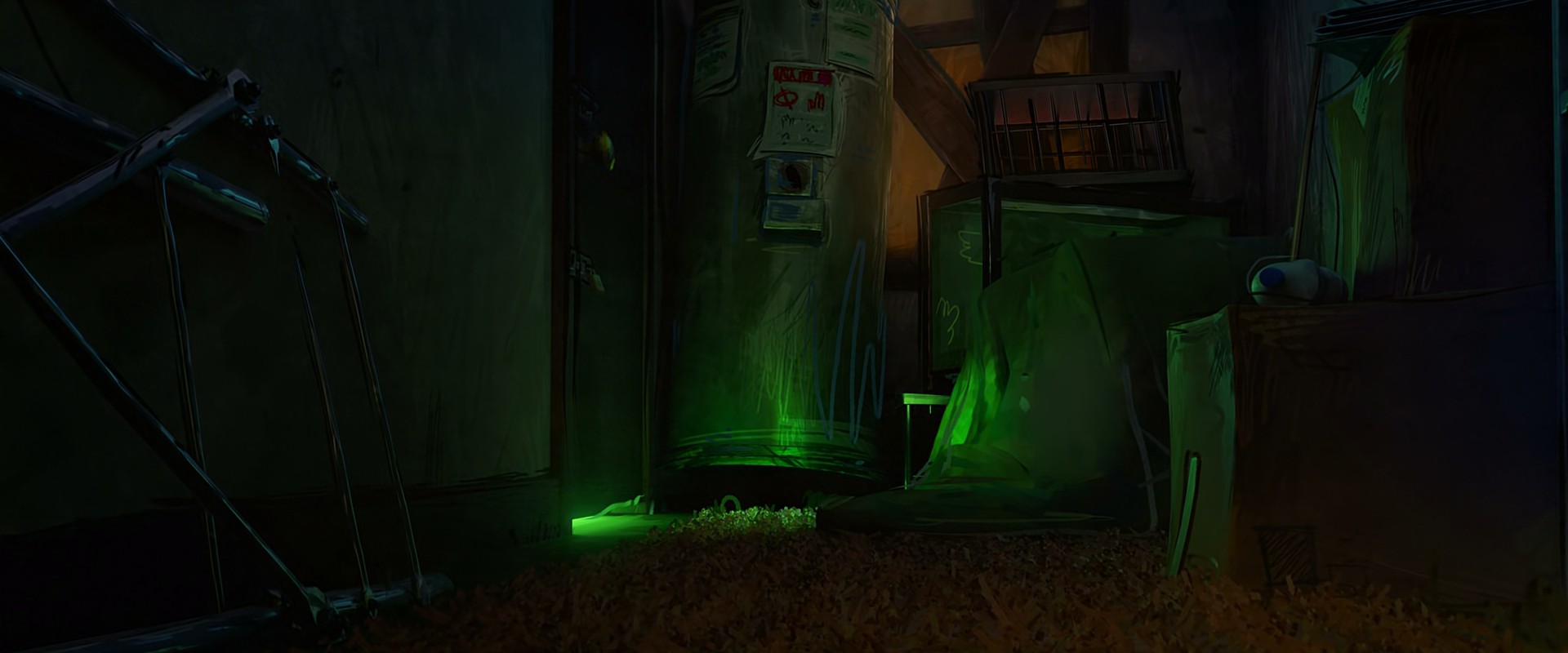 Teenage Mutant Ninja Turtles: Mutant Mayhem (2023) —  shot,  lighting