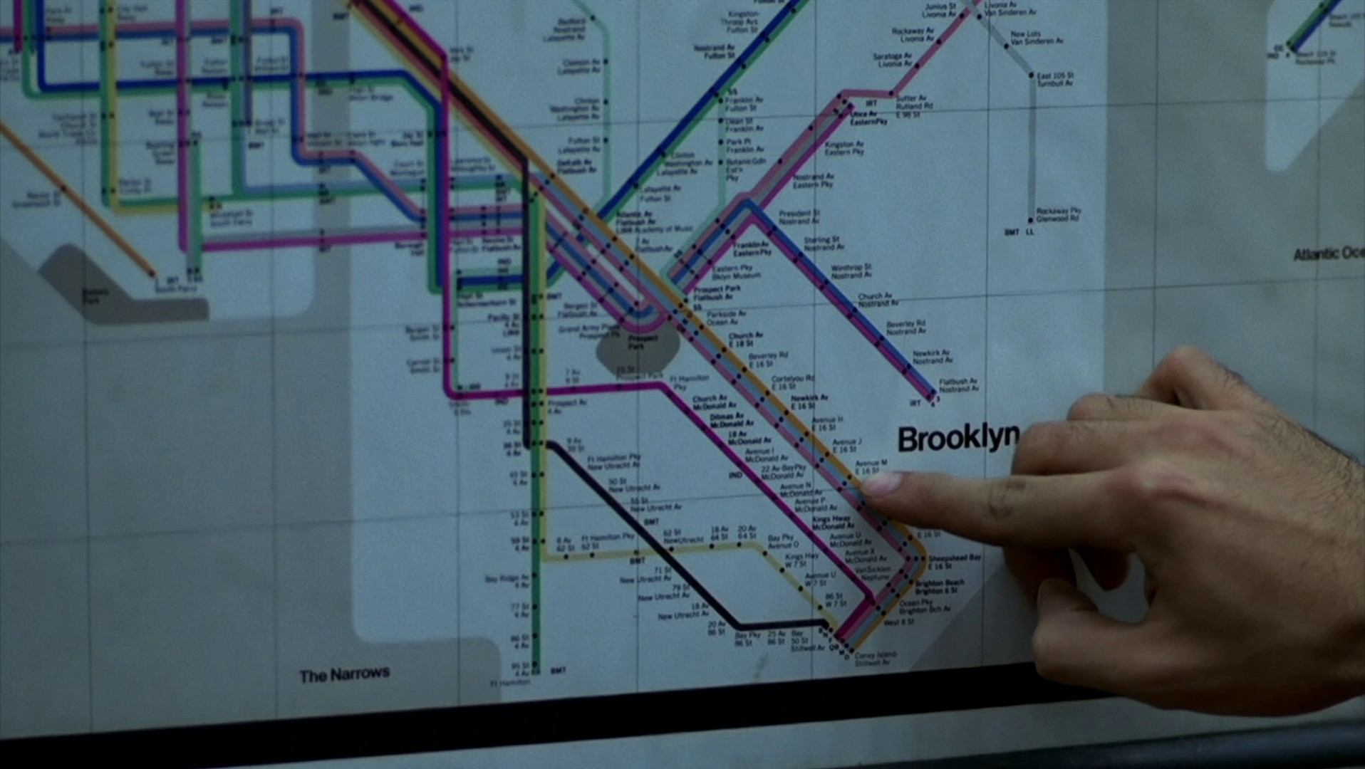 The Warriors (1979) —  shot,  lighting