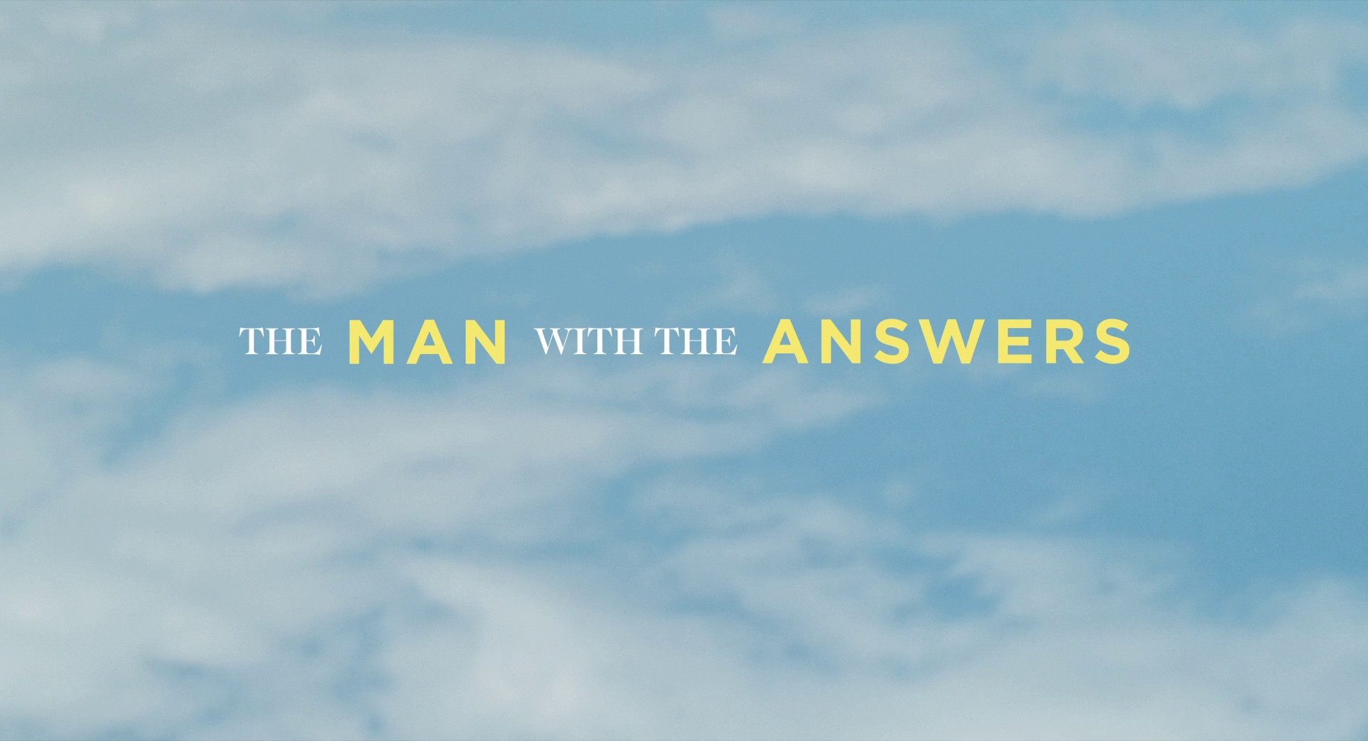 The Man with the Answers (2021) —  shot,  lighting