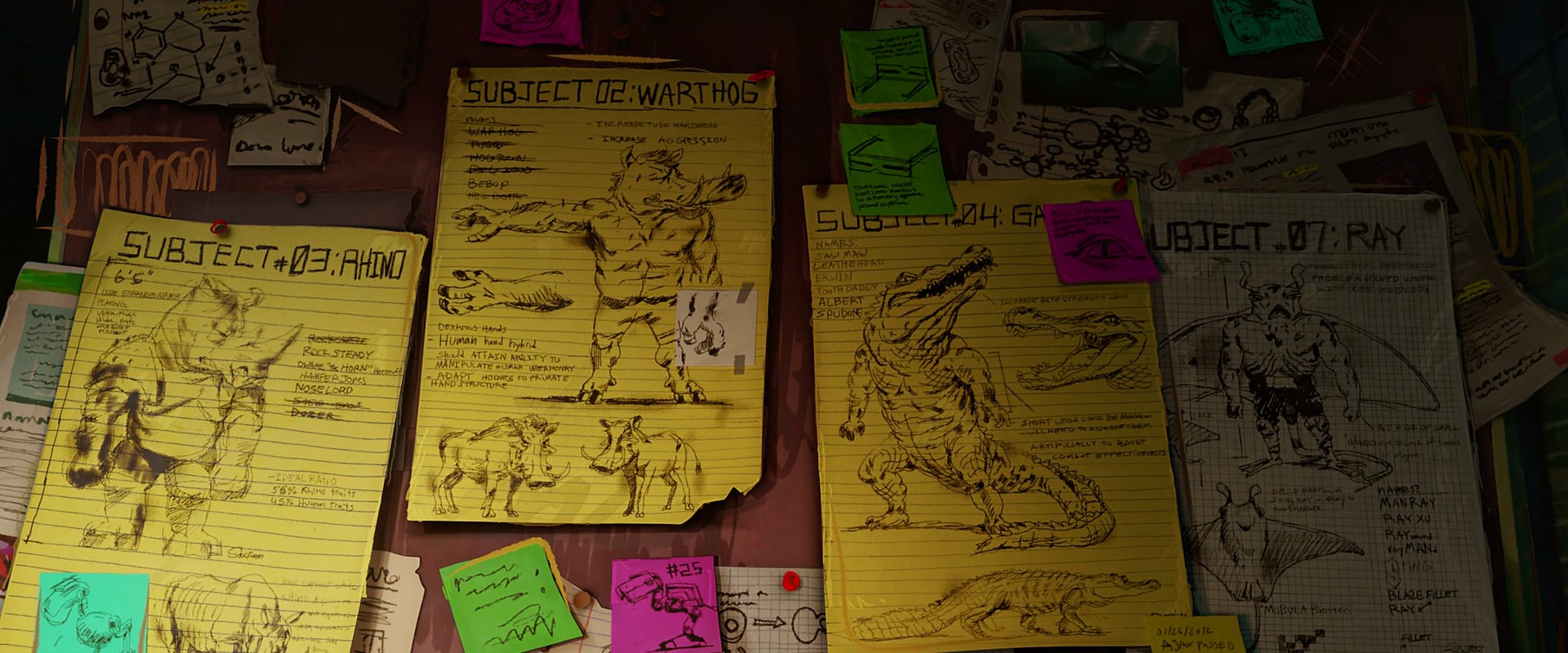 Teenage Mutant Ninja Turtles: Mutant Mayhem (2023) —  shot,  lighting