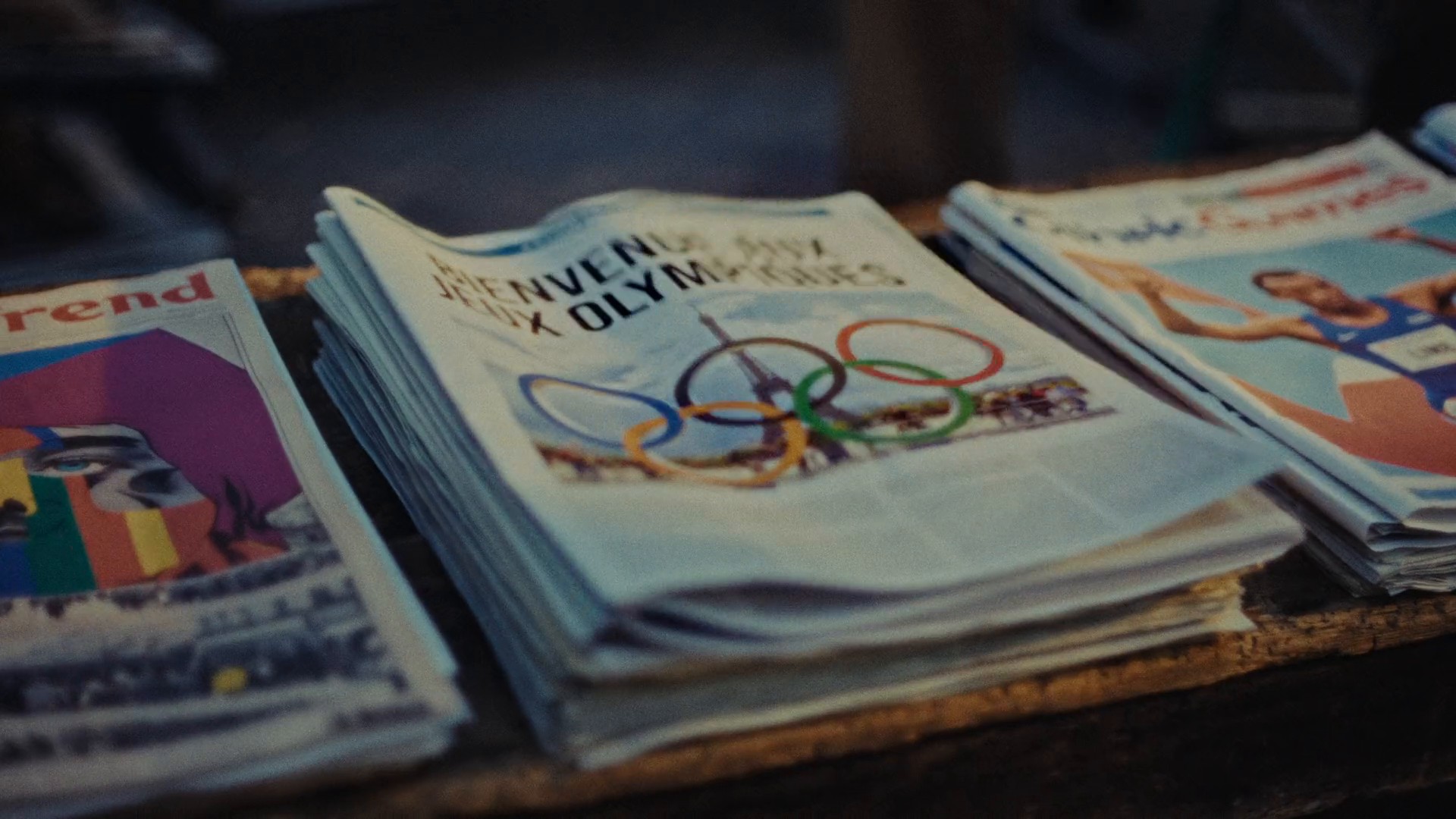 olympic spirit Paris 2024 (2024) —  shot,  lighting