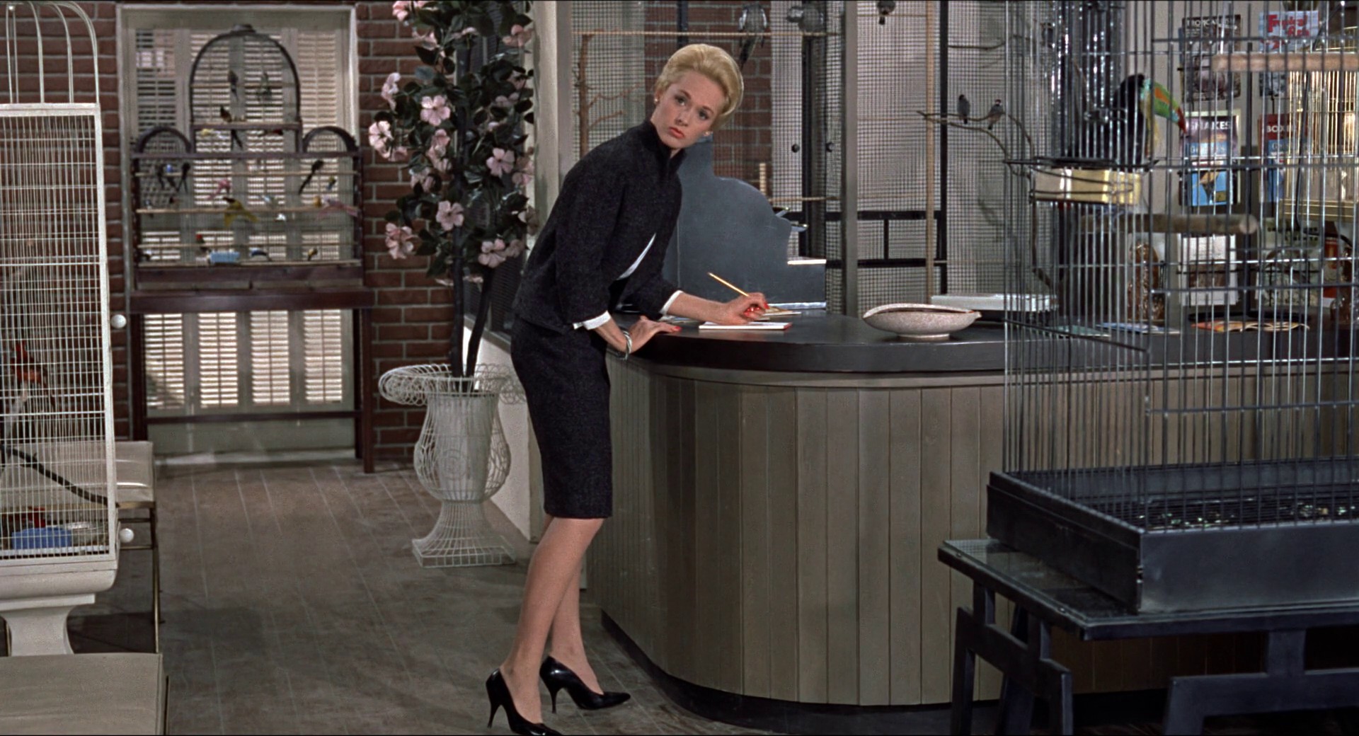 The Birds (1963) —  shot,  lighting