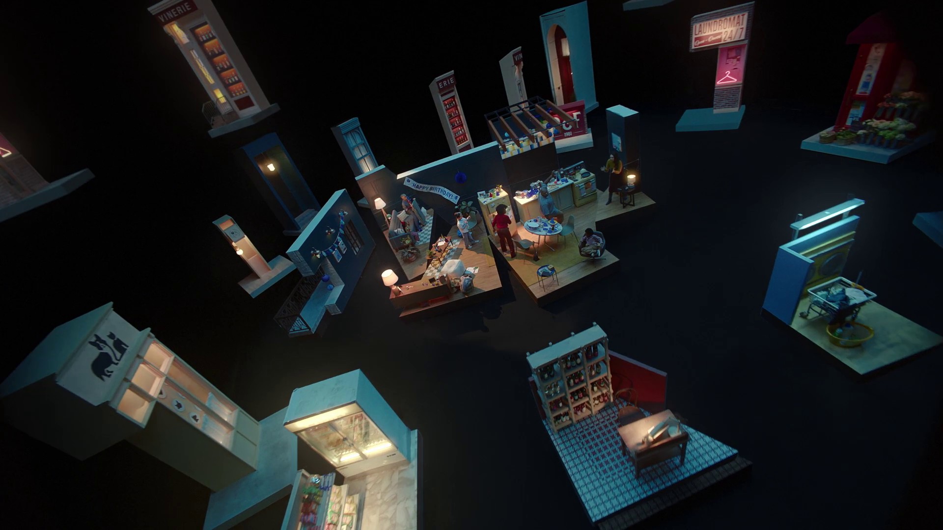 DoorDash "ACT 1: The Party" - Sam&Dave "Hold on I'm coming" SNDWRx Remake (2024) —  shot,  lighting