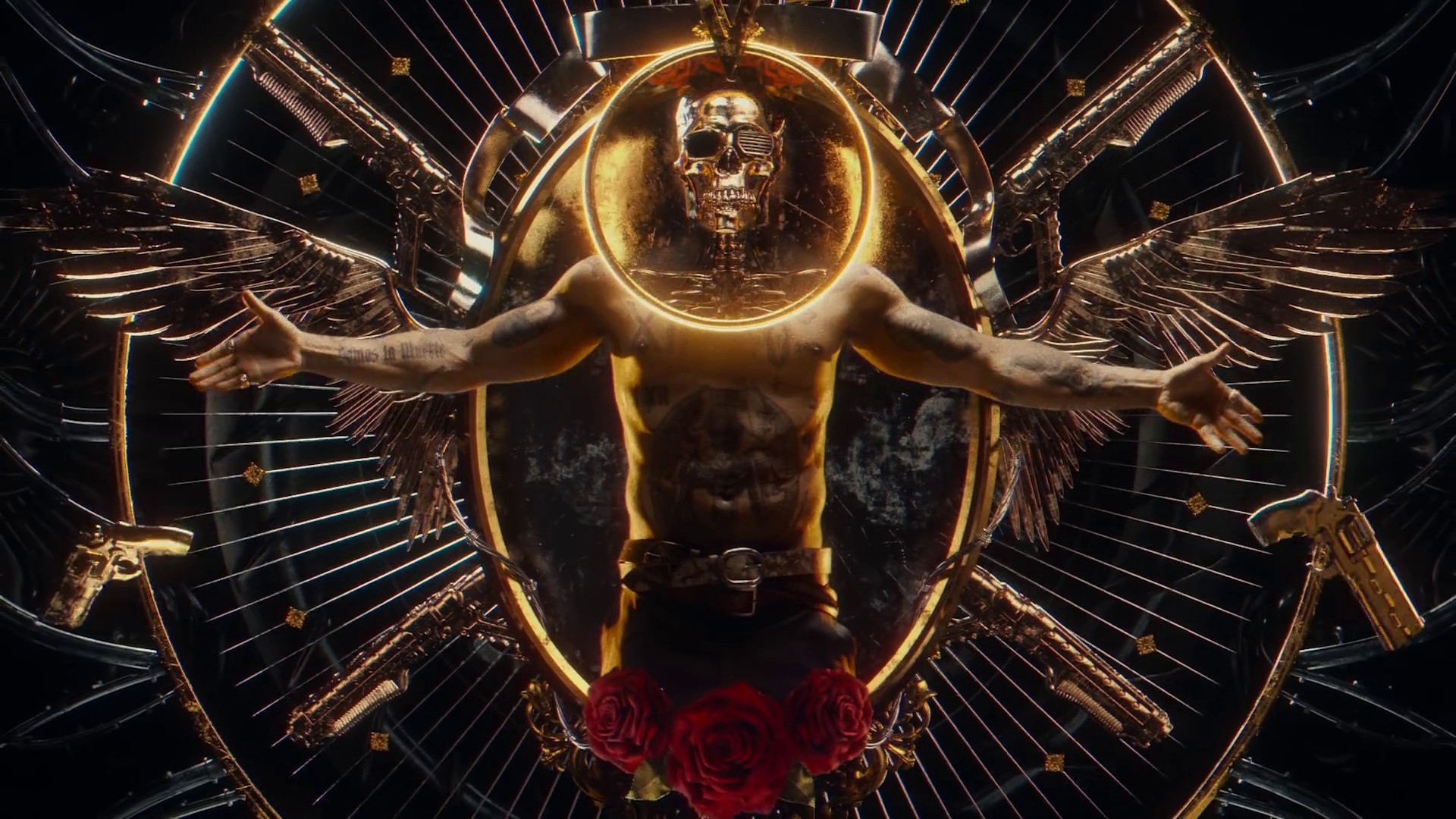 No Save Point by Yankee and the Brave (Run the Jewels) (2020) —  shot,  lighting