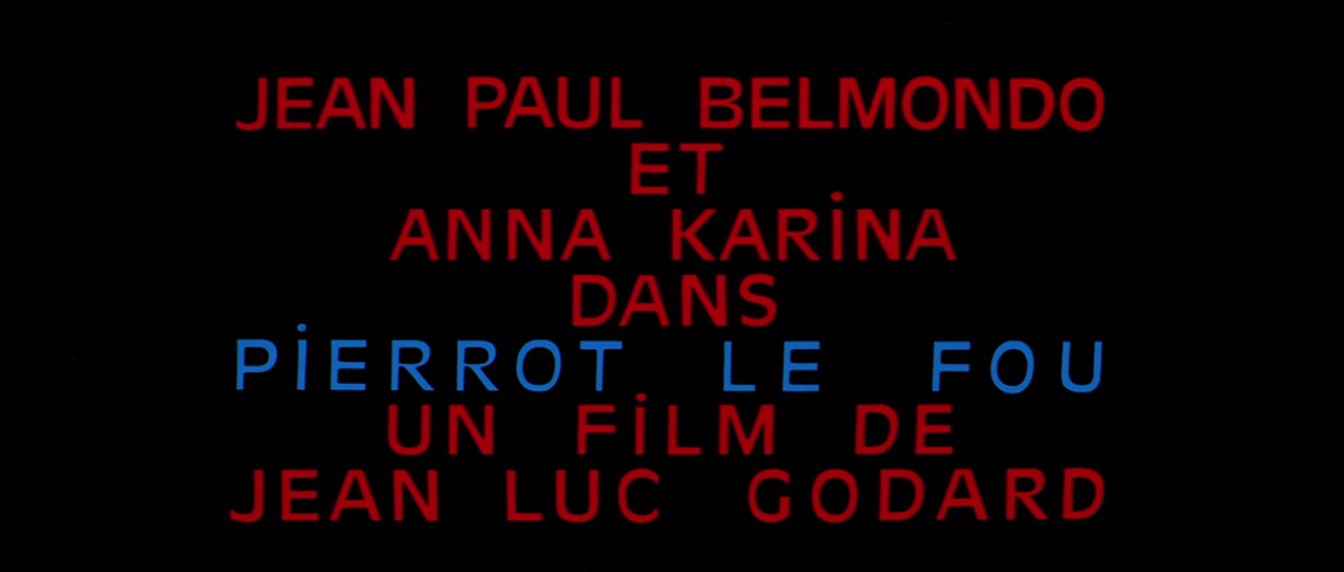 Pierrot le Fou (1965) —  shot,  lighting