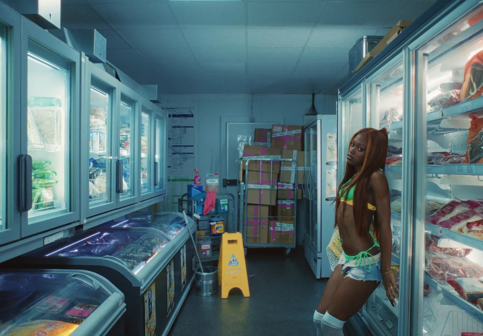 Supermarket (2025) —  shot,  lighting